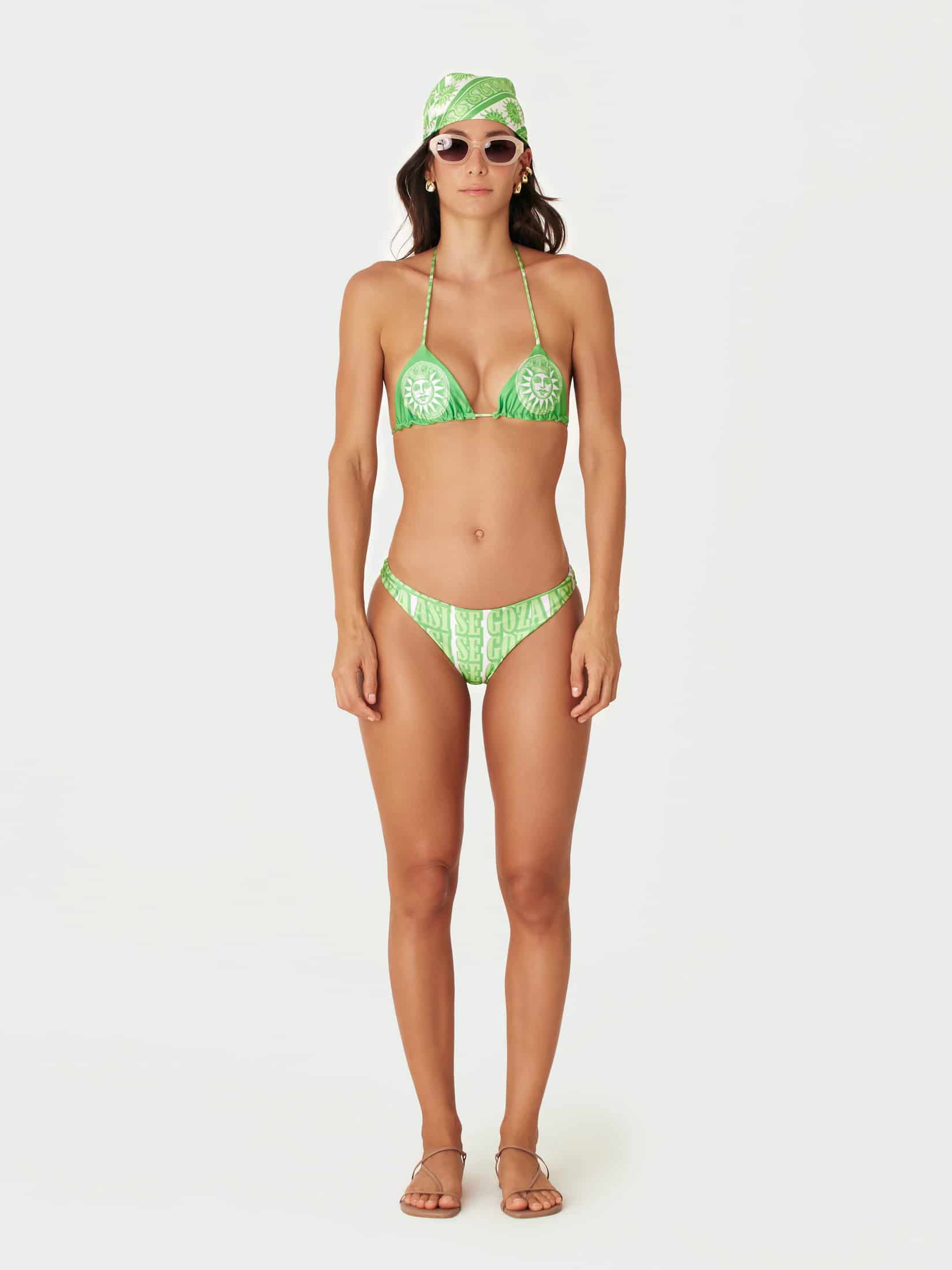 Bottom de Bikini Goza - Verde - miniatura 1