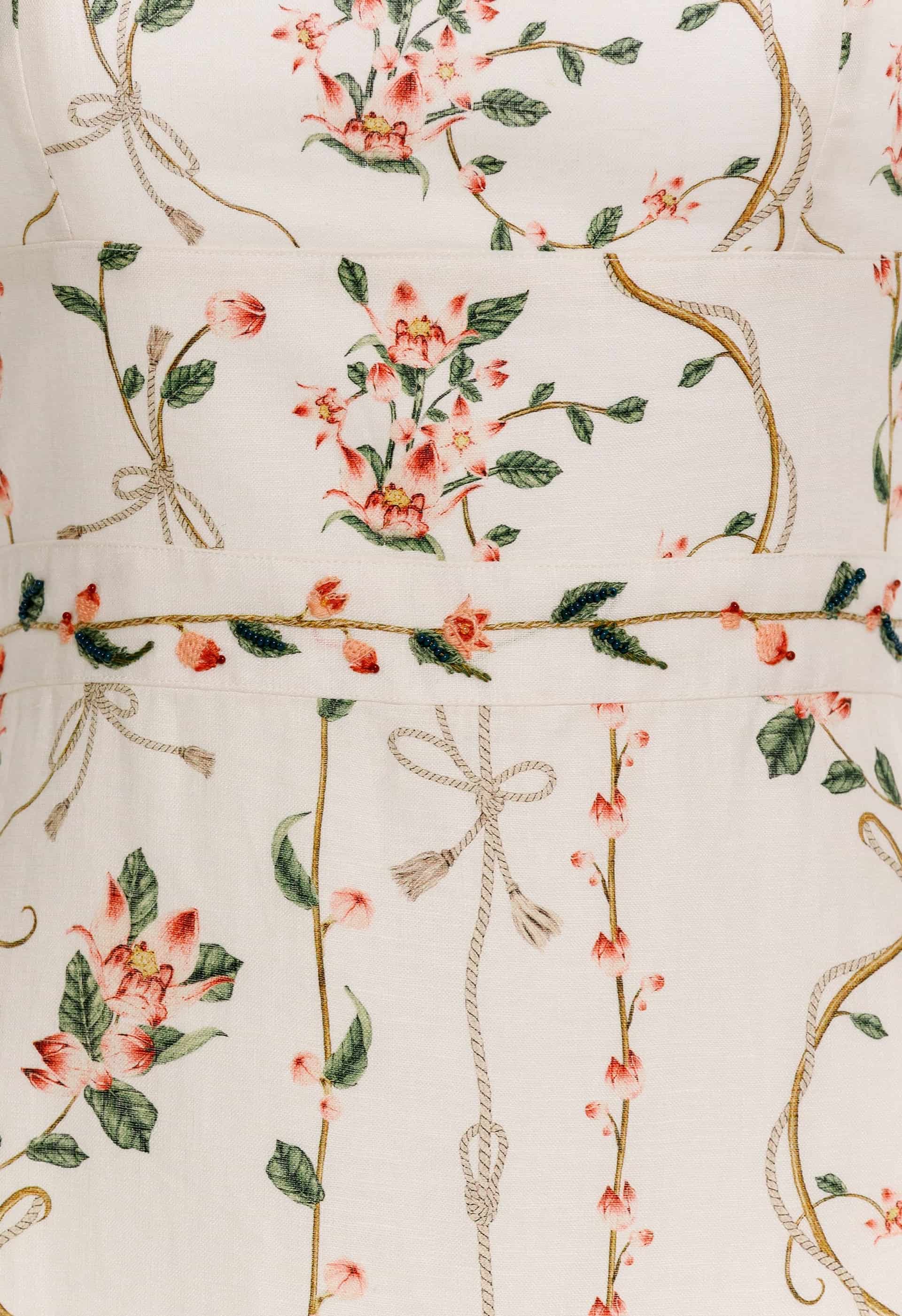 Nispero  Navegante Midi Dress - miniatura 4