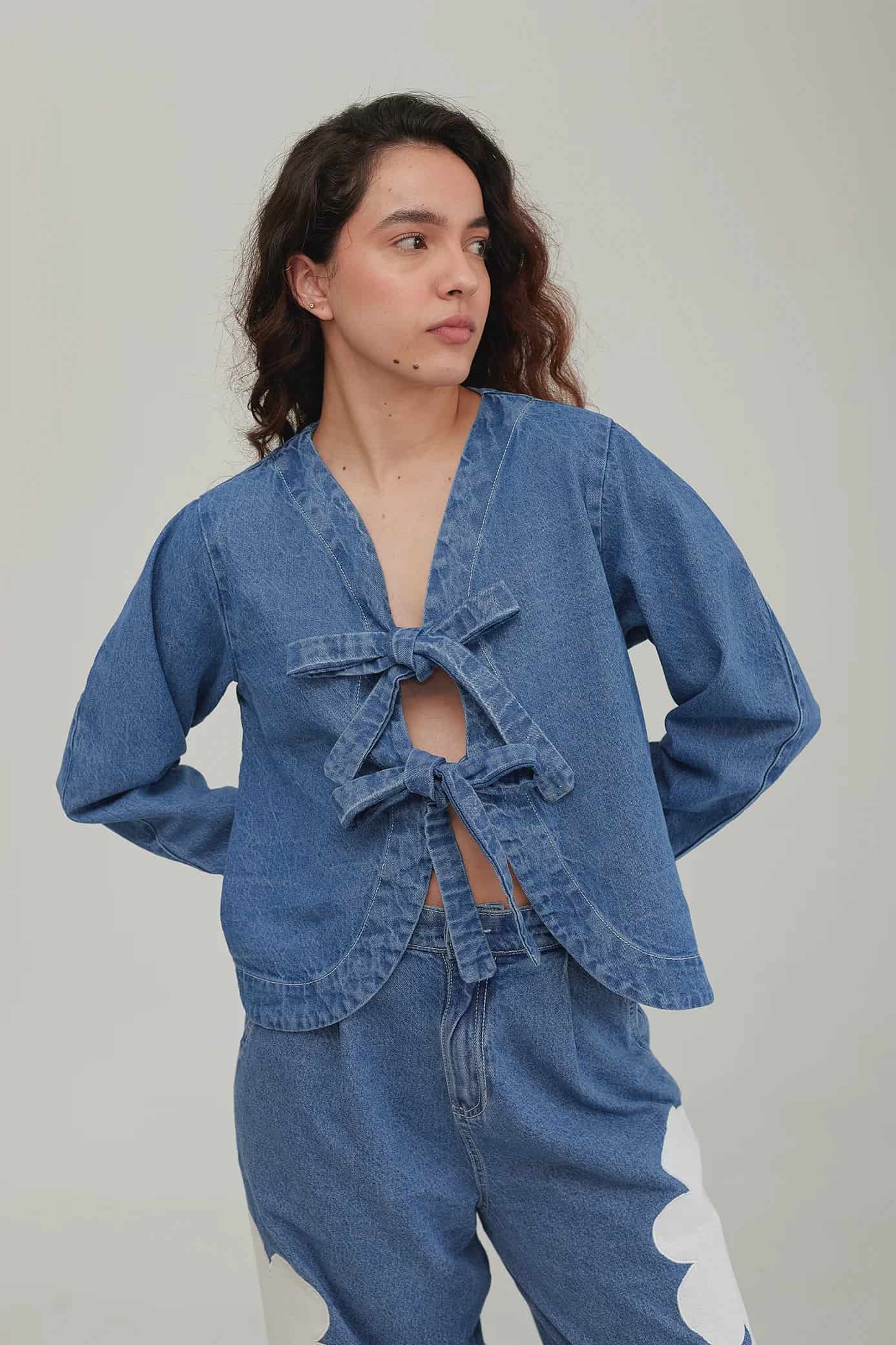 Top Marina Denim - miniatura 6