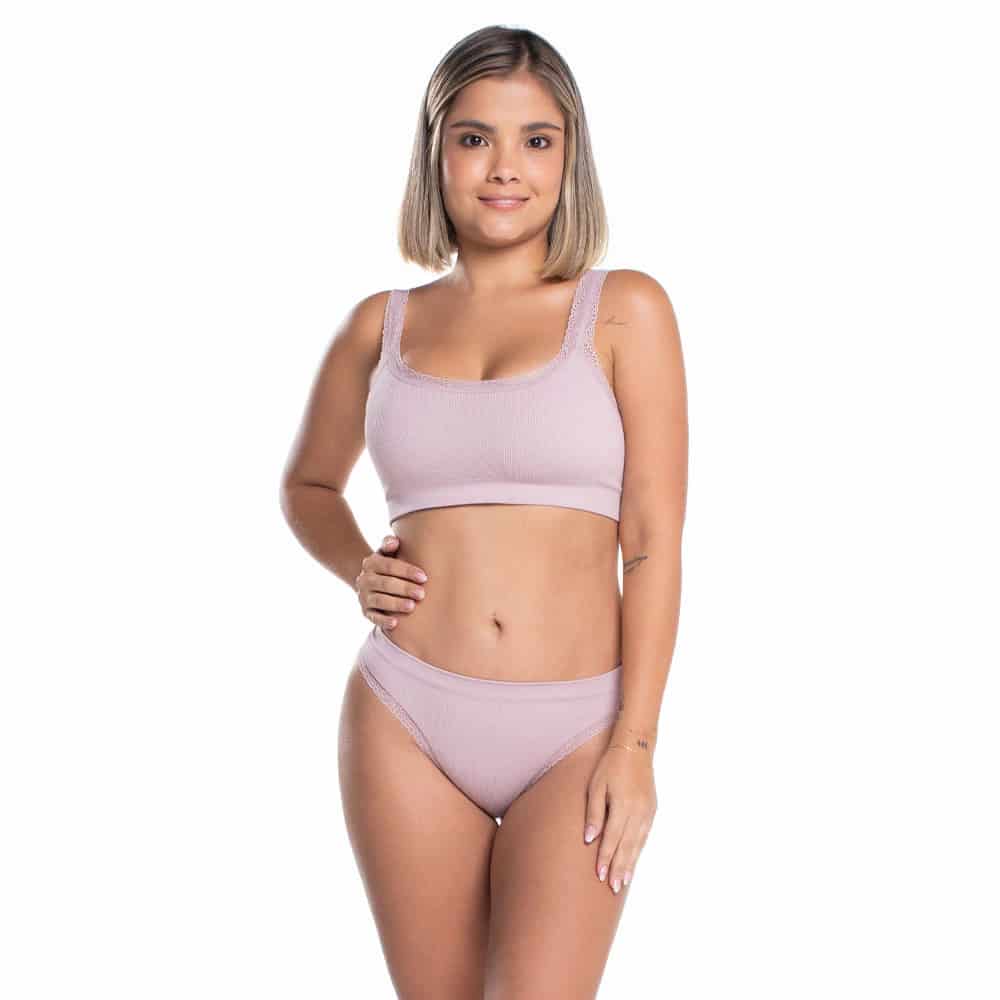 Panti Brasilero Seamless en Rib  Dulcinea - miniatura 3