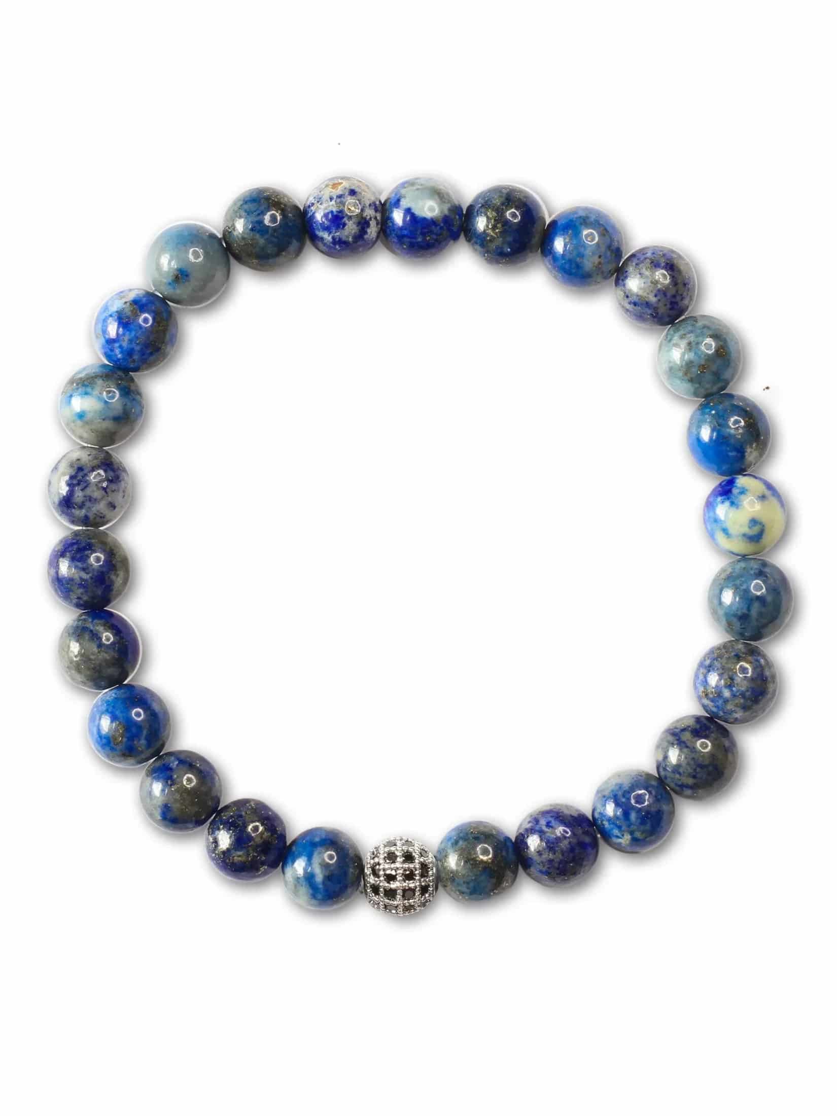 Brazalete Lapislazuli 6mm - miniatura 11