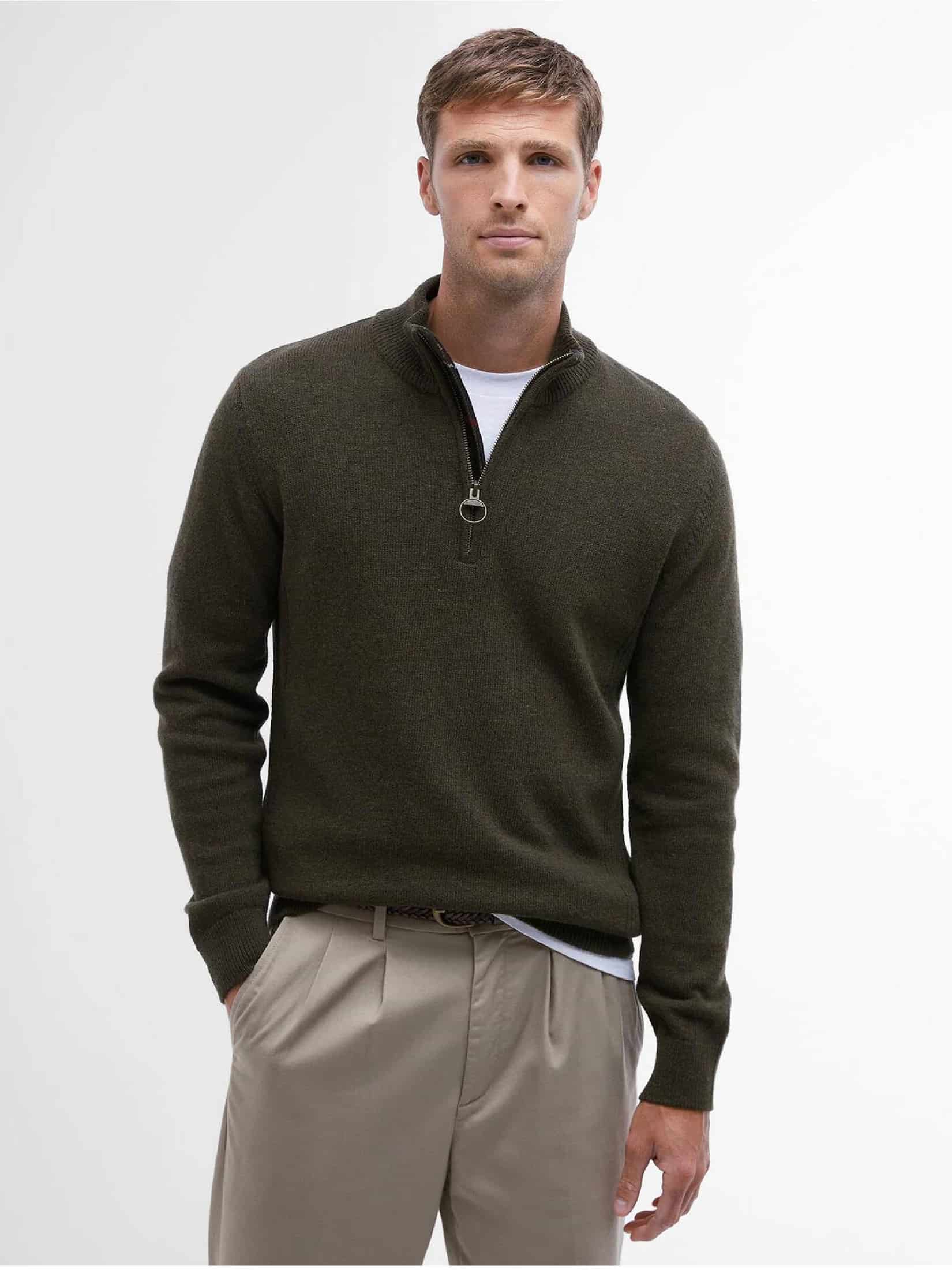 Barbour Holden Half Zip Jumper - miniatura 4
