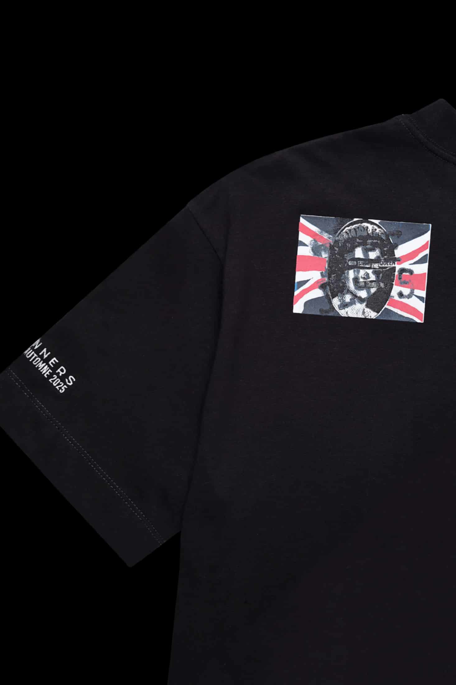 STAMPS BLACK T-SHIRT - miniatura 4