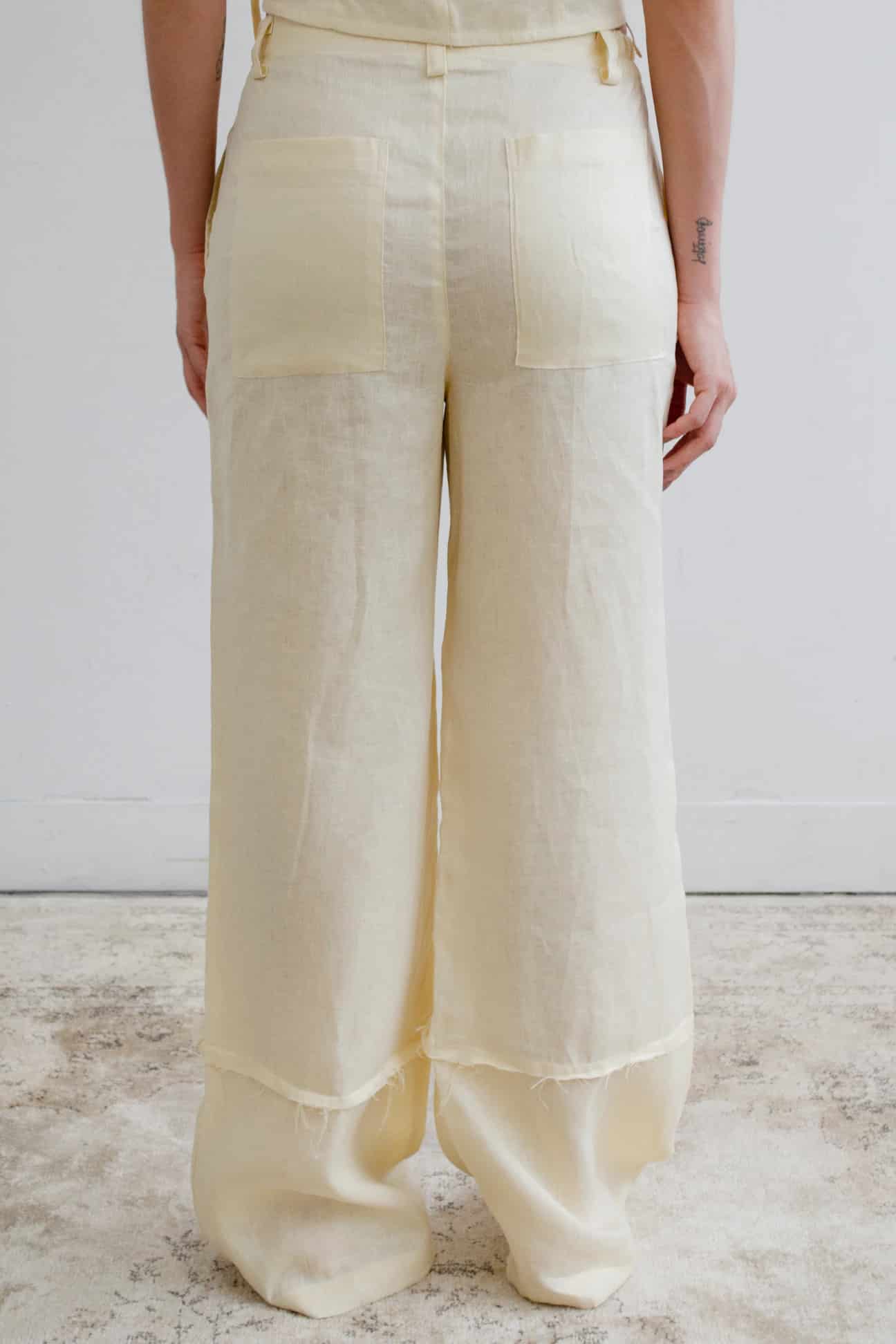 Pantalón Roca | Amarillo Butter Yellow - miniatura 5