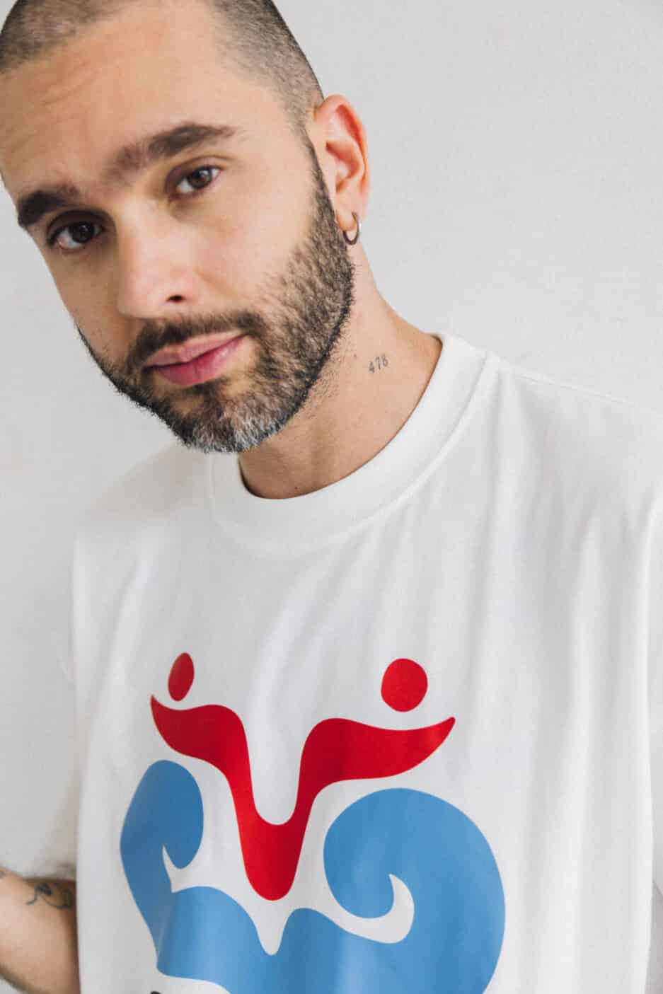 T-shirt Oversize Flor-Mariposa - miniatura 3