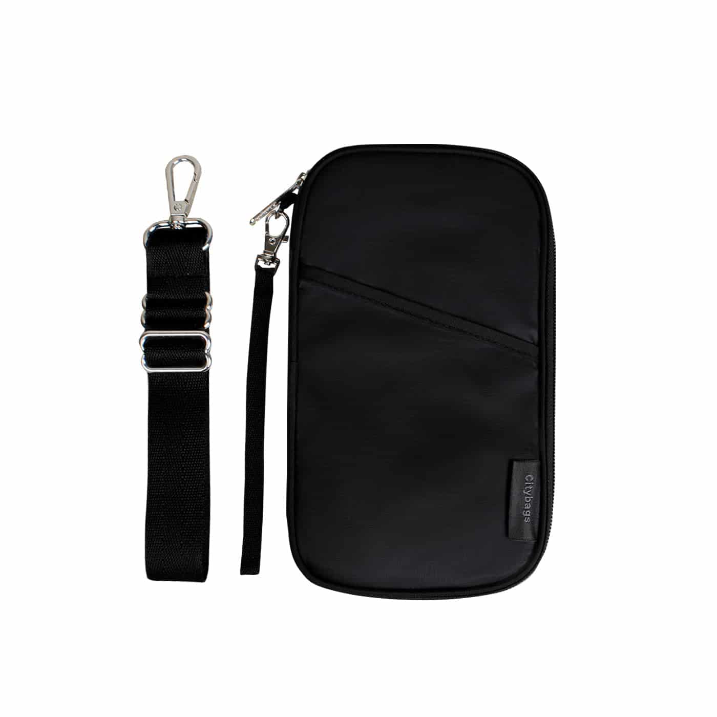 Portadocumentos de Viaje Light Negro Citybags - miniatura 3