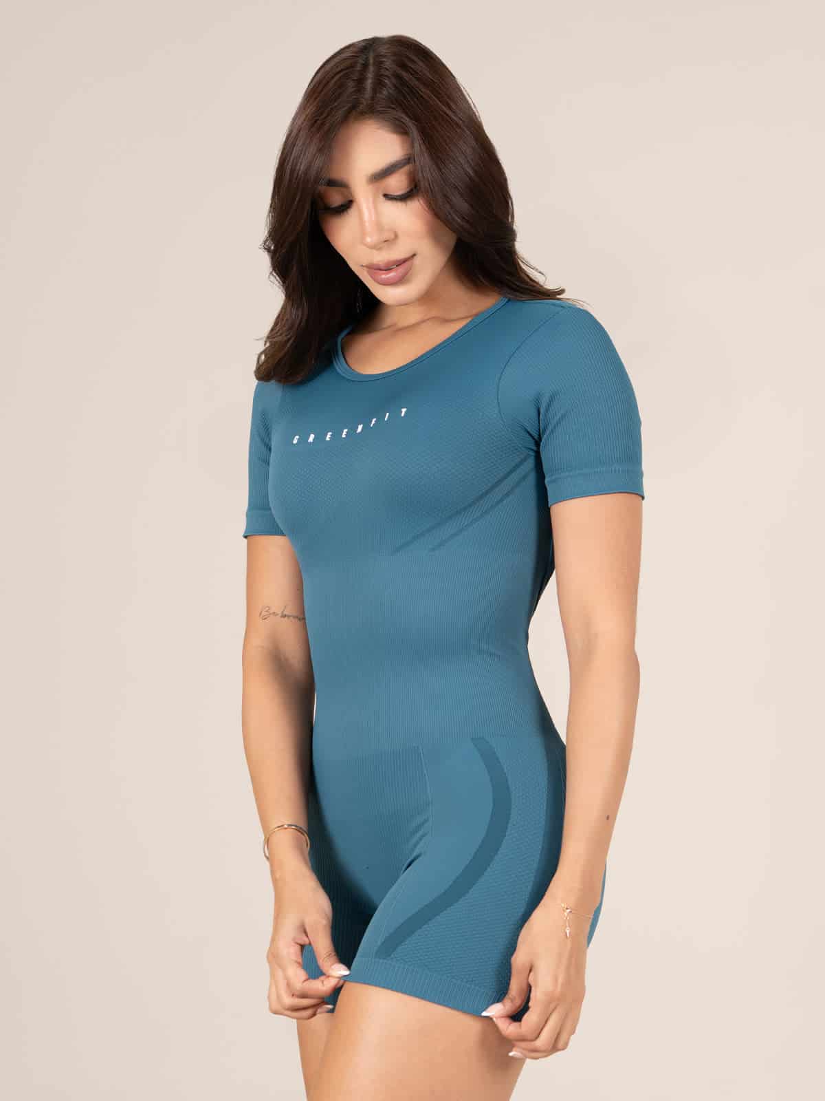 Ada Enterizo Seamless Azul Marino - miniatura 4