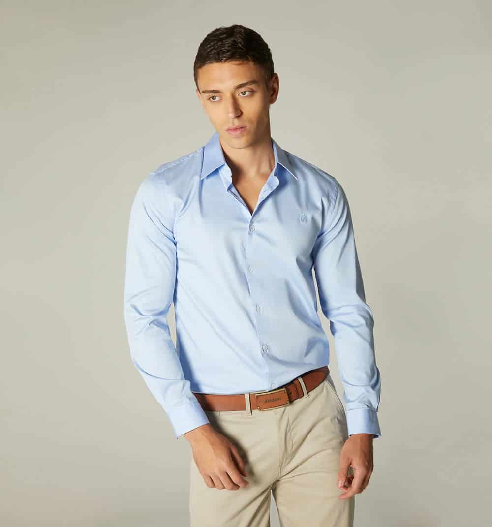 Camisa para hombre manga larga - miniatura 3