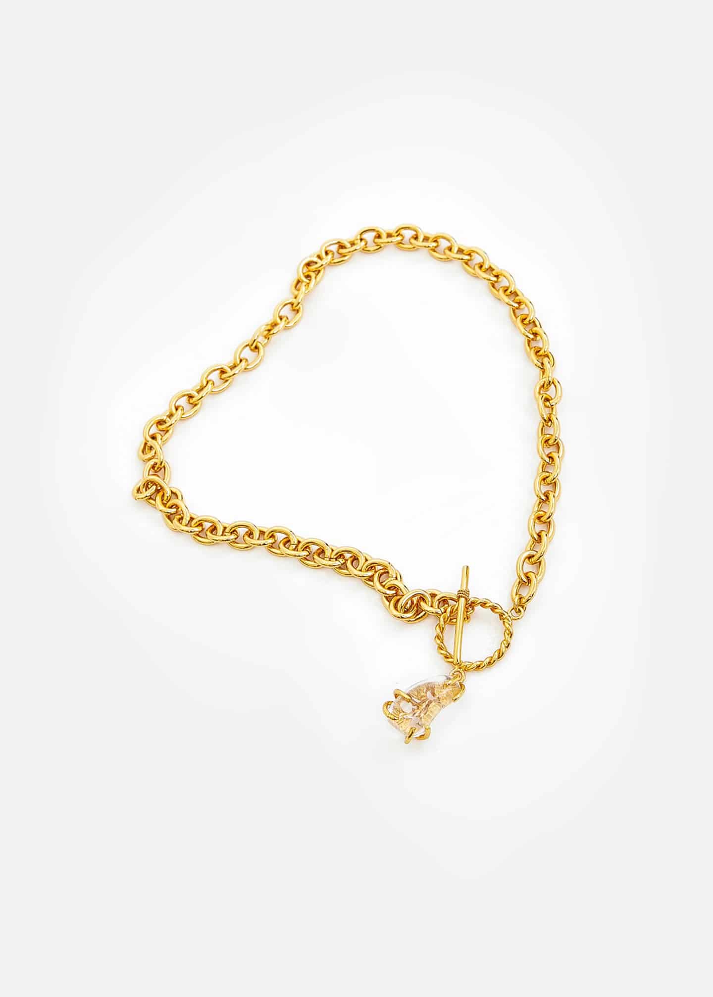 Choker maxi Drop cuarzo - miniatura 1