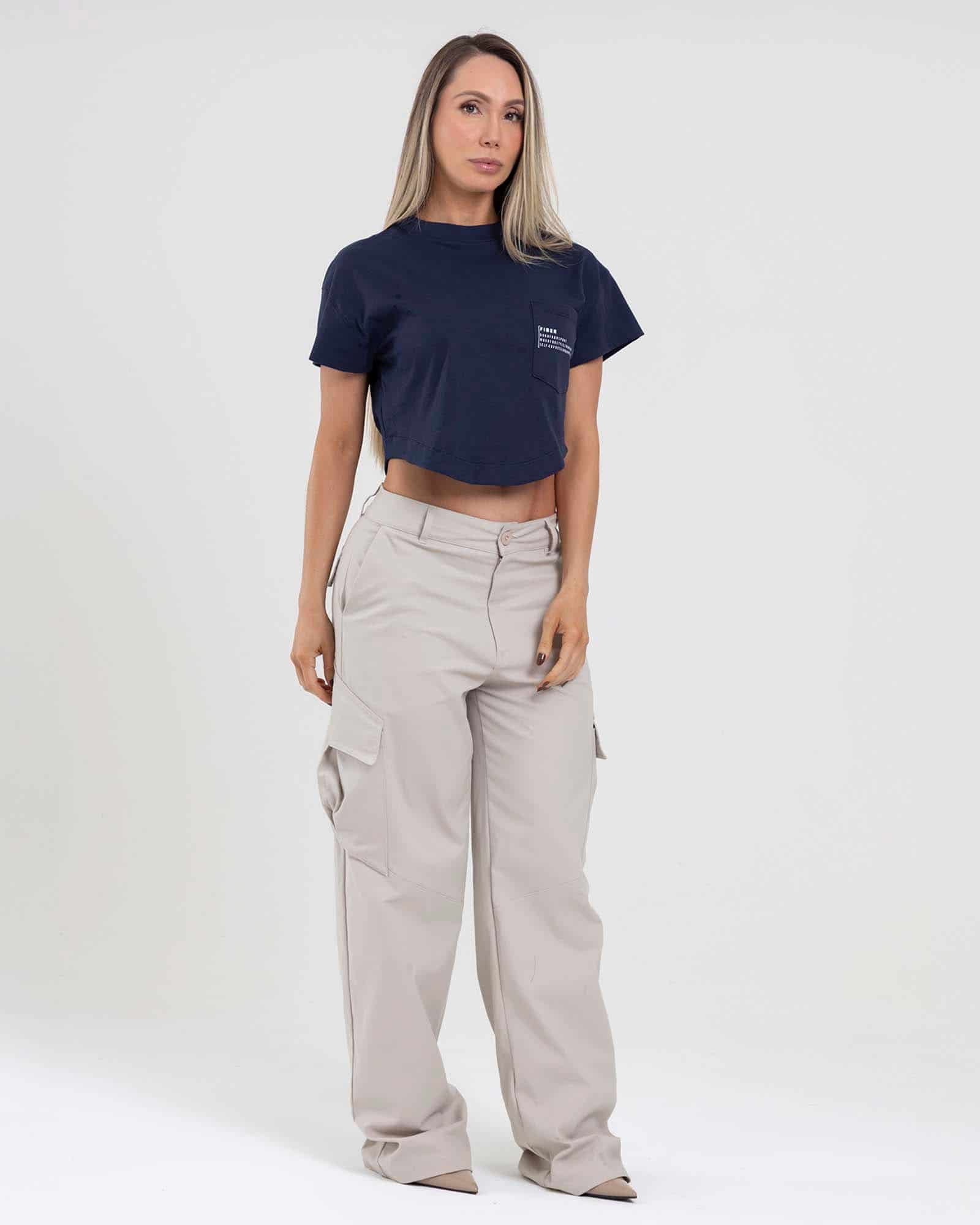 Cargo pant beige new dawn FIBER - miniatura 1