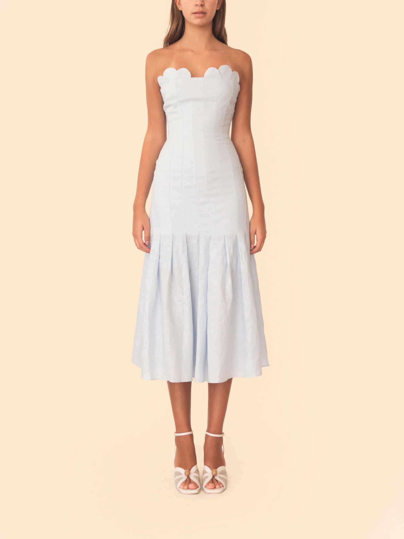 ELEA DRESS ICE BLUE - miniatura 2