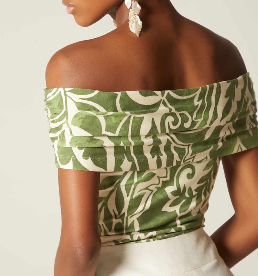 Blusa escote bandeja - miniatura 4