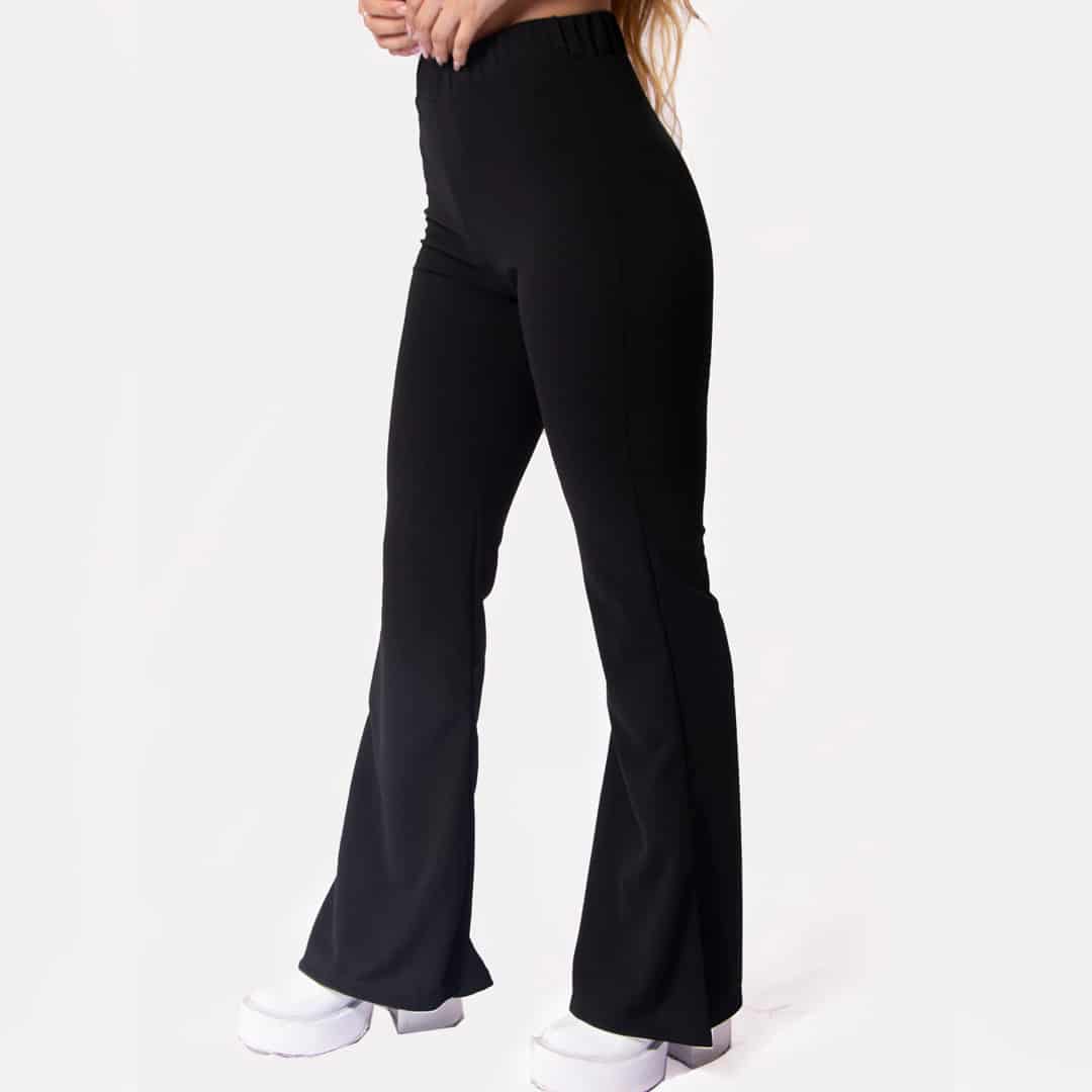 Pantalon Campana Negro - miniatura 2
