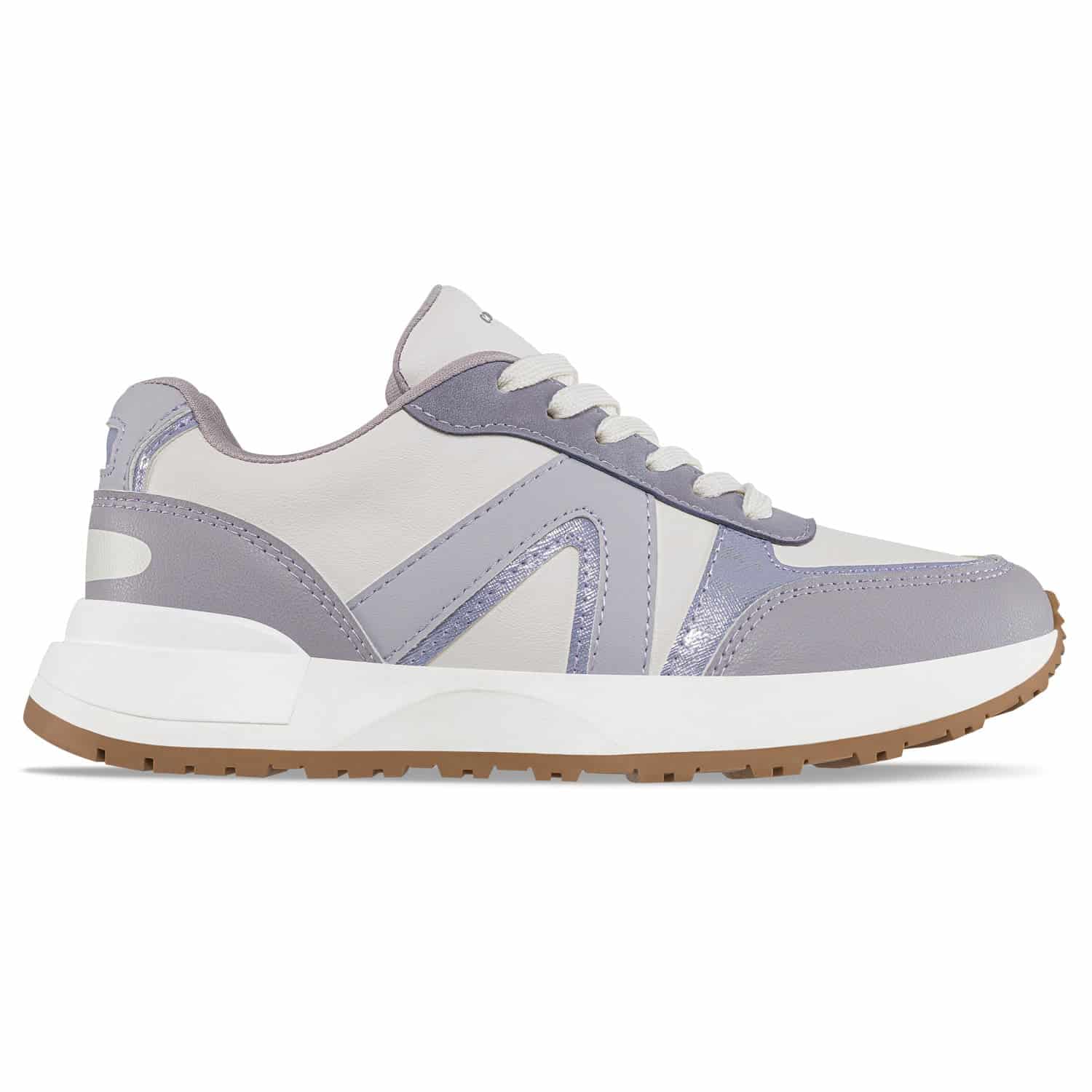 Tenis Urbanos Bekir Blanco-Lila Croydon Para Mujer - miniatura 2