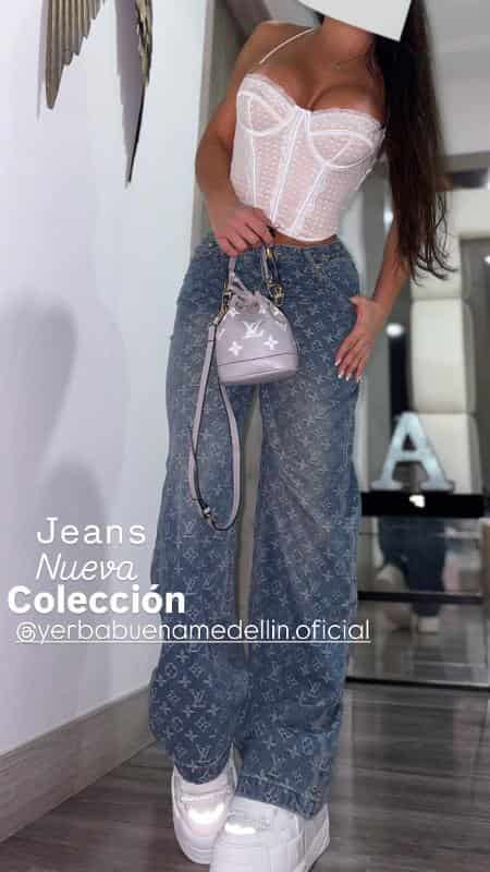 JEANS LOUIS VUITTON MONOGRAM - miniatura 1