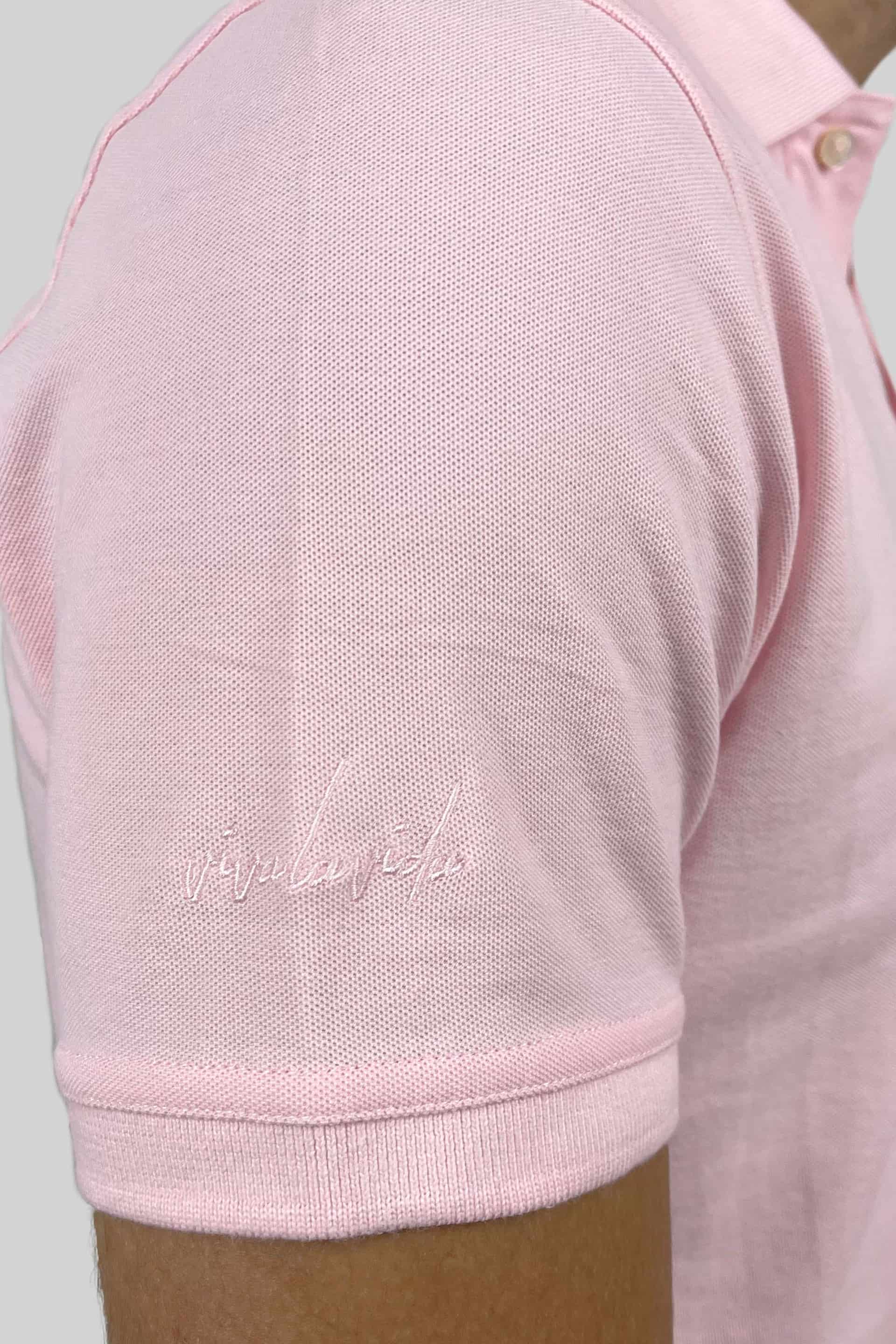 POLO MANGA CORTA BABY PINK - miniatura 4