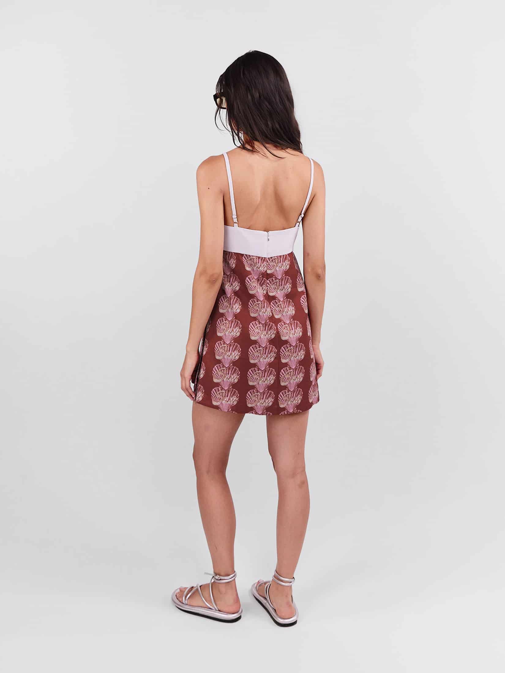 Mini Dress Oasis - Terracota - miniatura 2