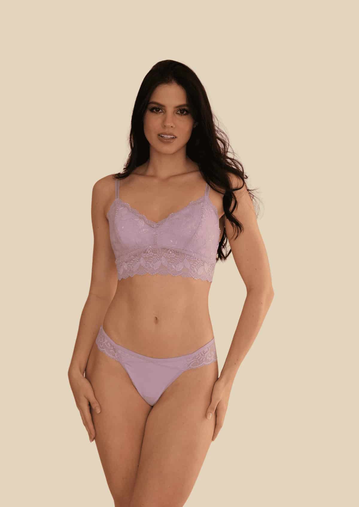 Brasilera Lycra y Encaje - miniatura 1