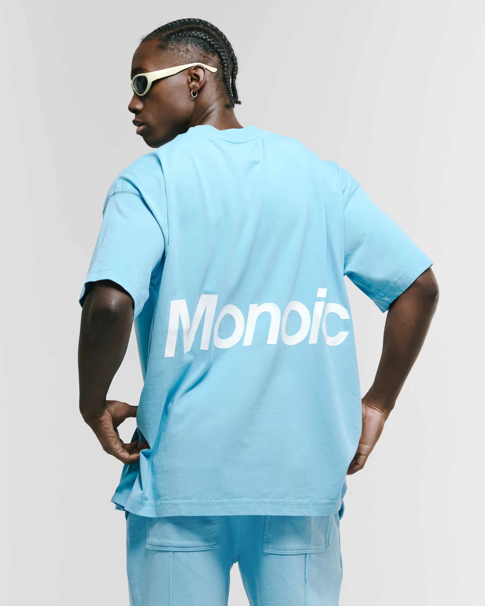 Camiseta Logo Oversized V4 - Azul Claro - miniatura 6