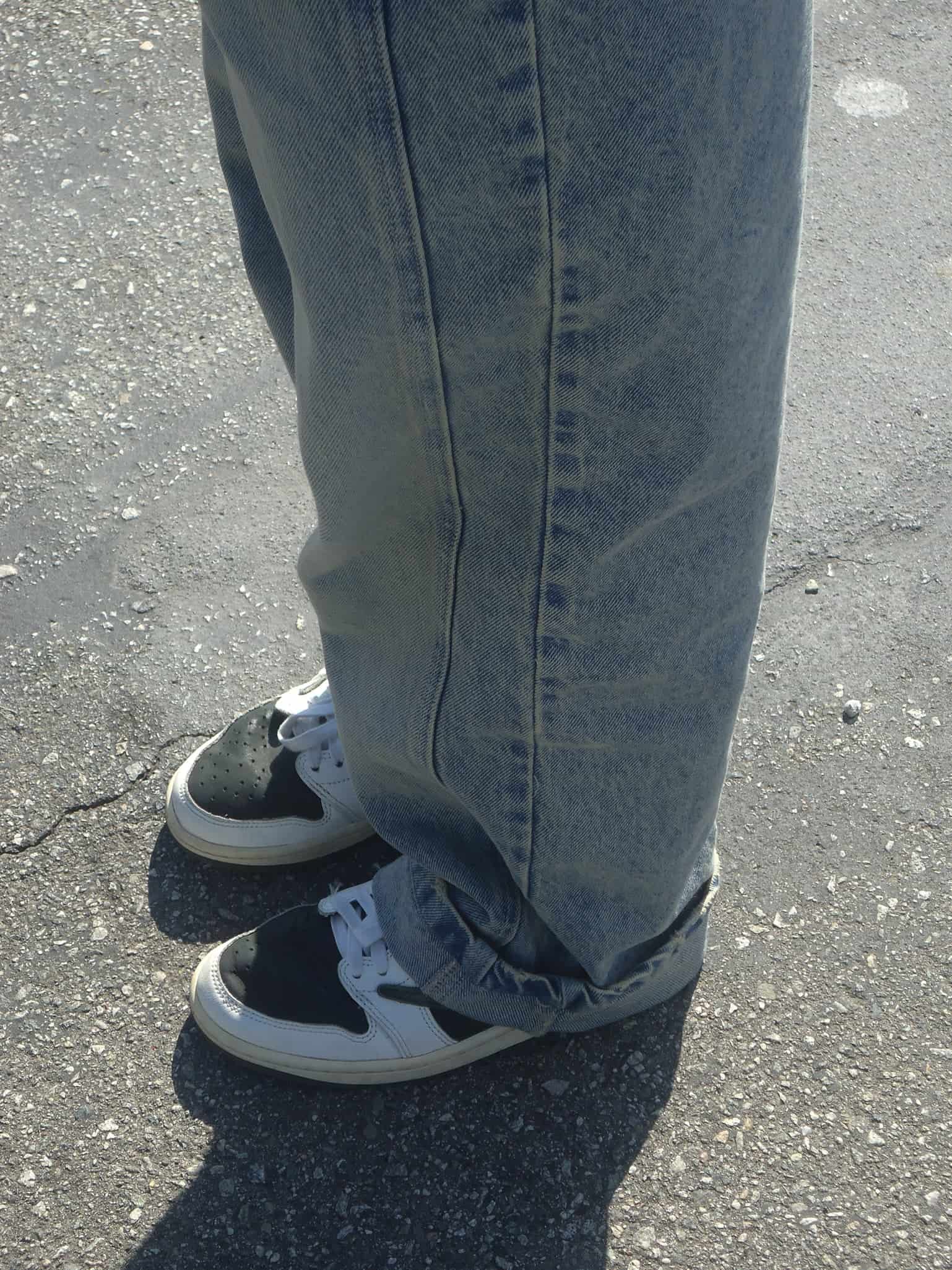 LOOSE CORD JEAN - DIRTY WASH CLEAR BLUE - miniatura 13
