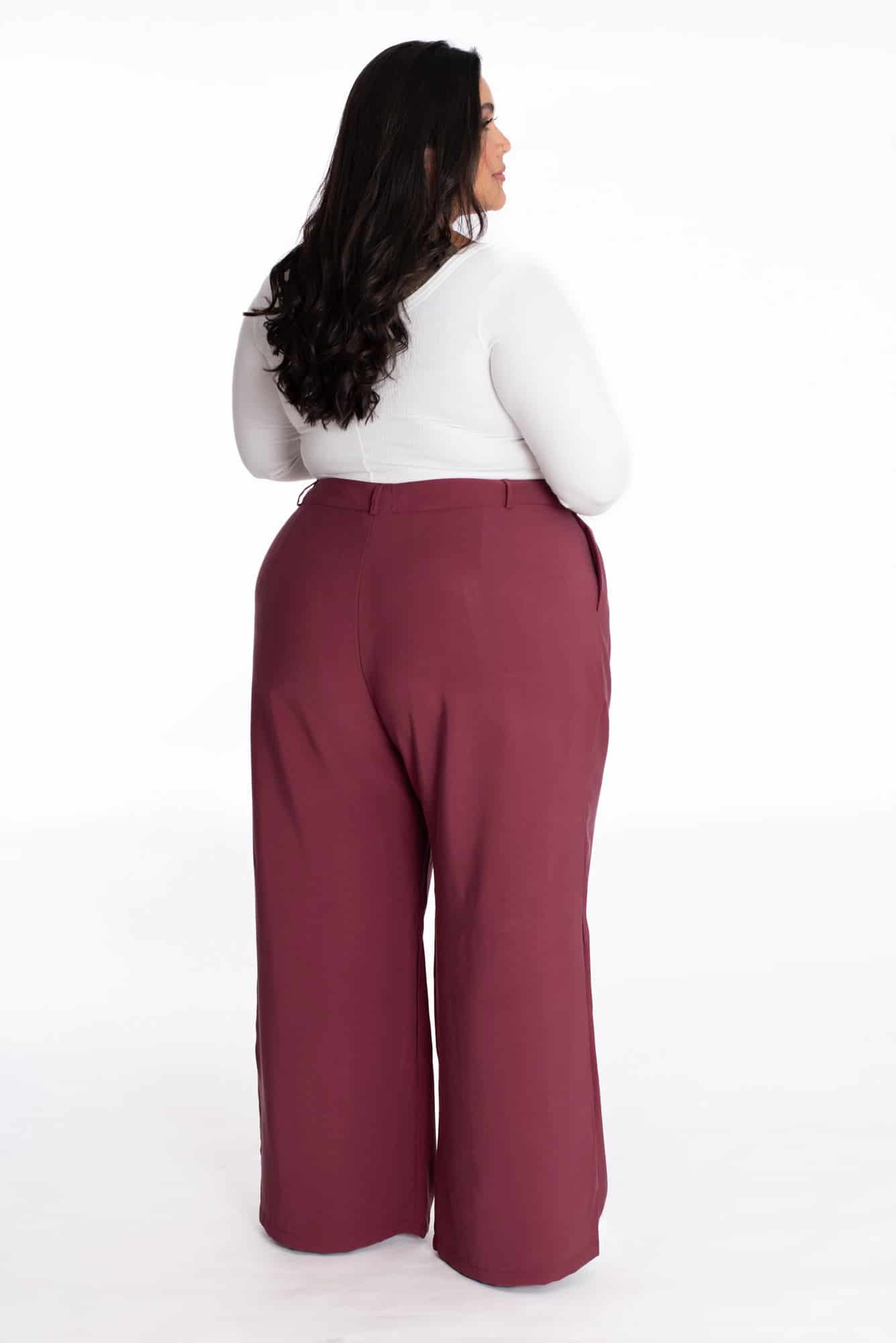 Pantalón Larisa Vino Tinto - miniatura 14