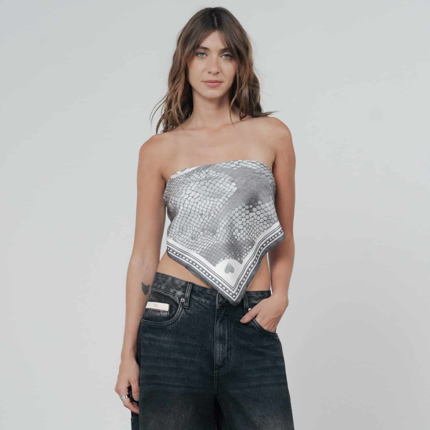 Python Bandana - Gray - miniatura 2