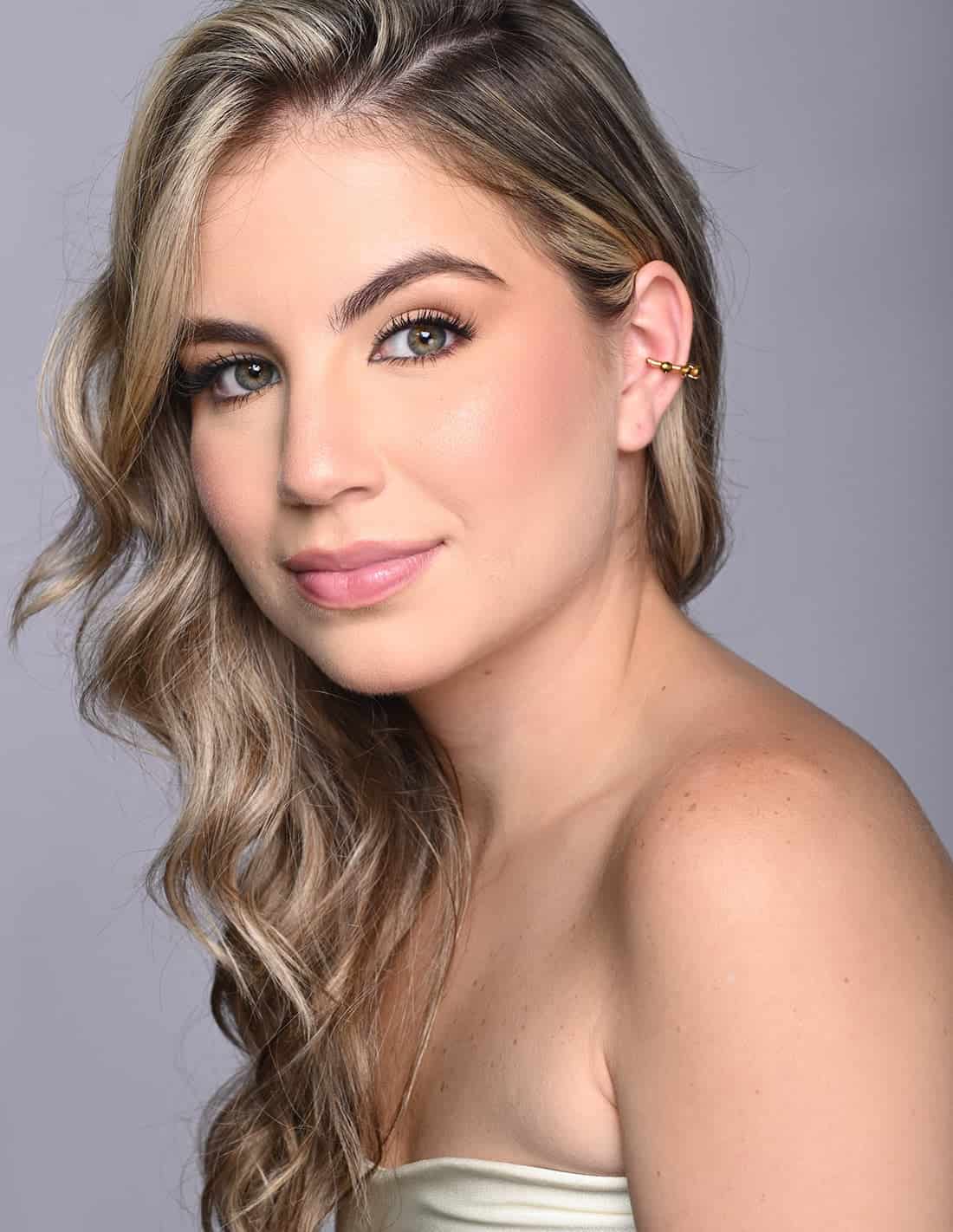Ear Cuff Jazmin Golden - miniatura 2