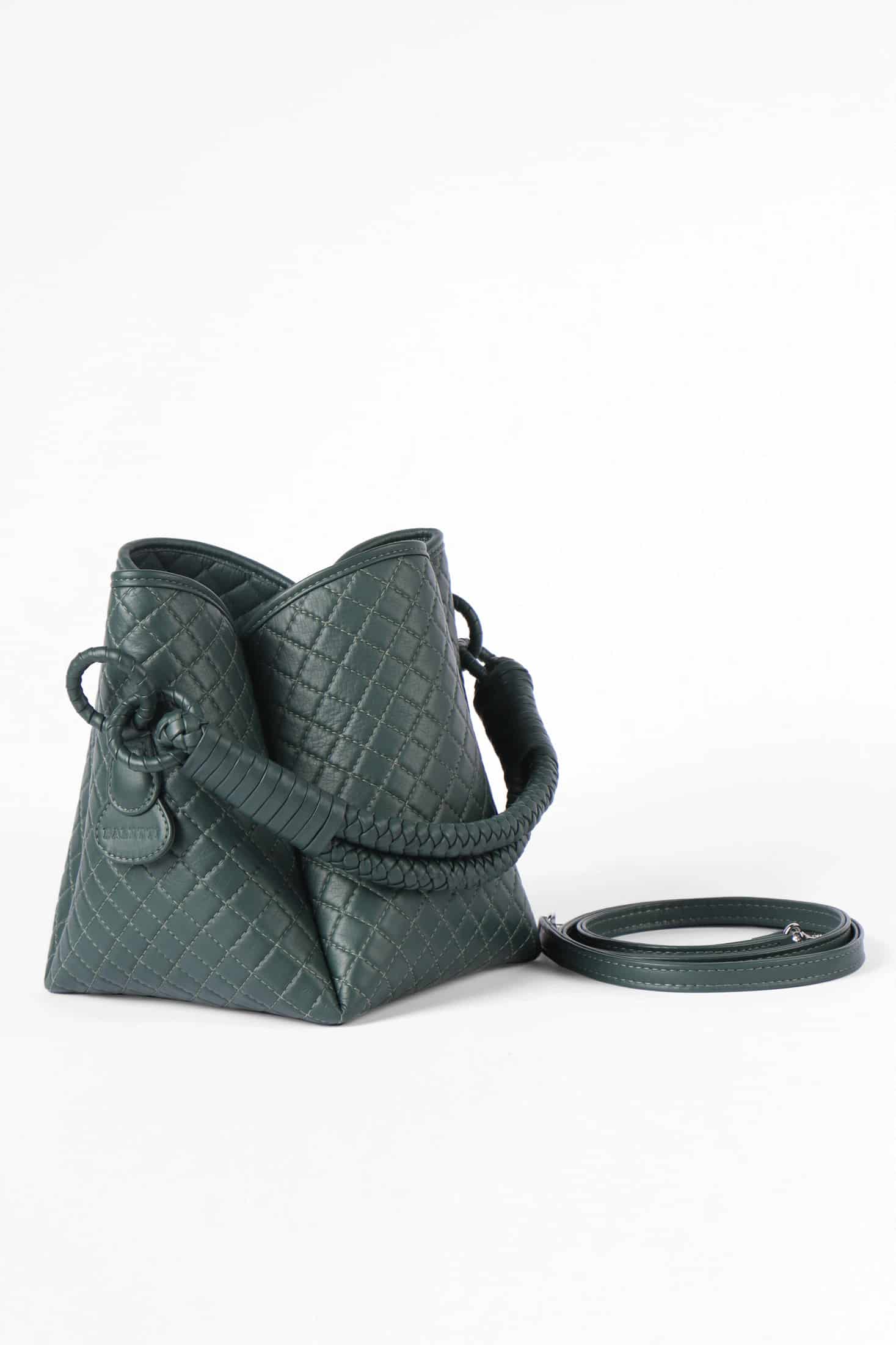 Tulip Bucket Bag, Green. - miniatura 4