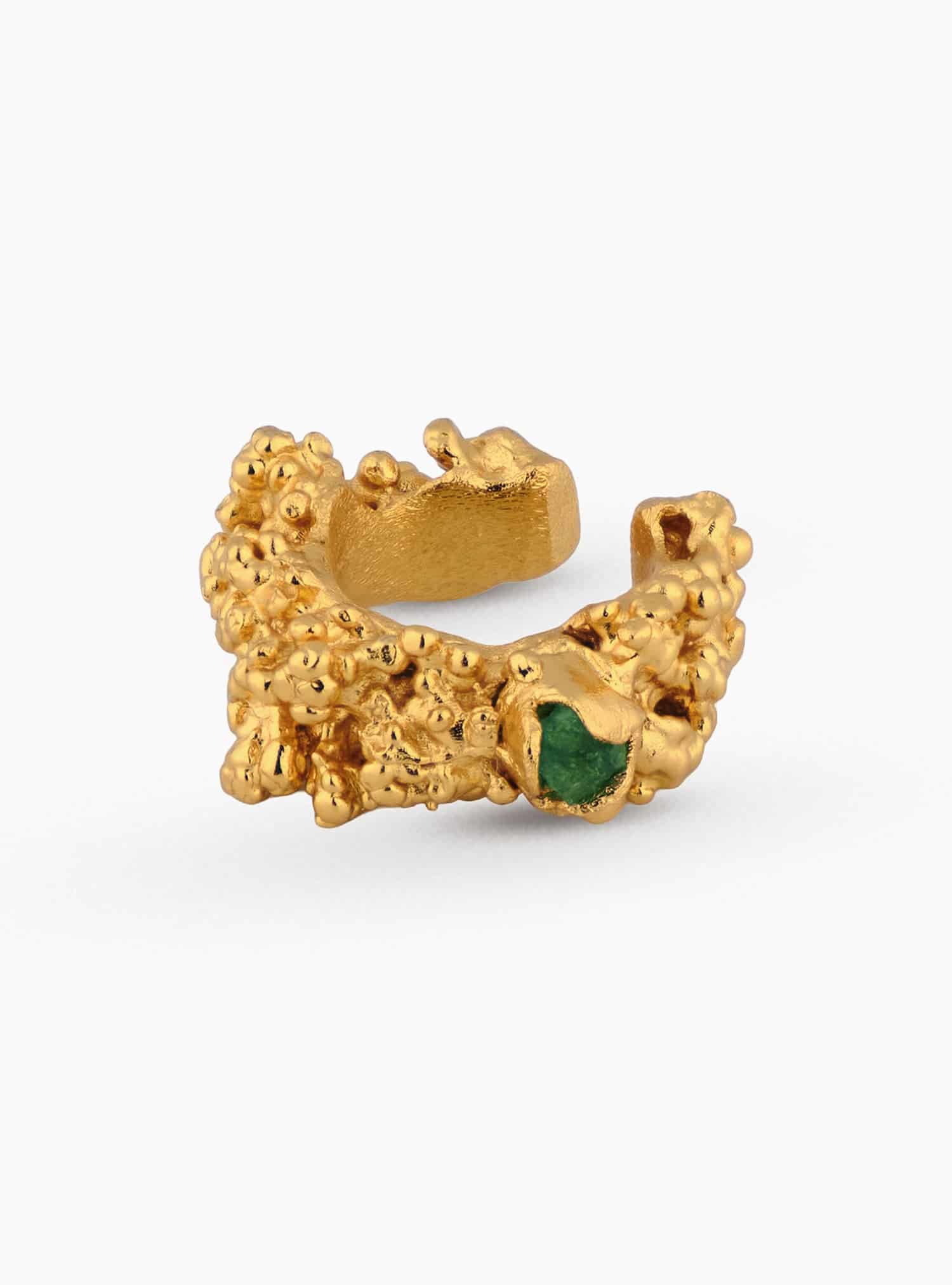 Aura Emerald Earcuff - miniatura 4