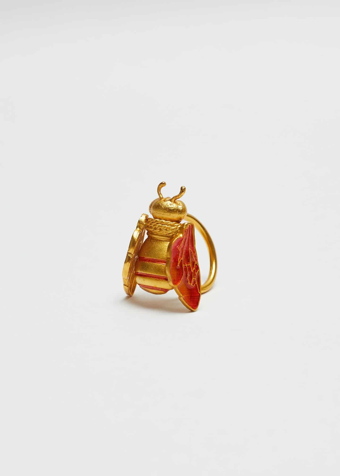 Anillo The Queen Bee Naranja - miniatura 3