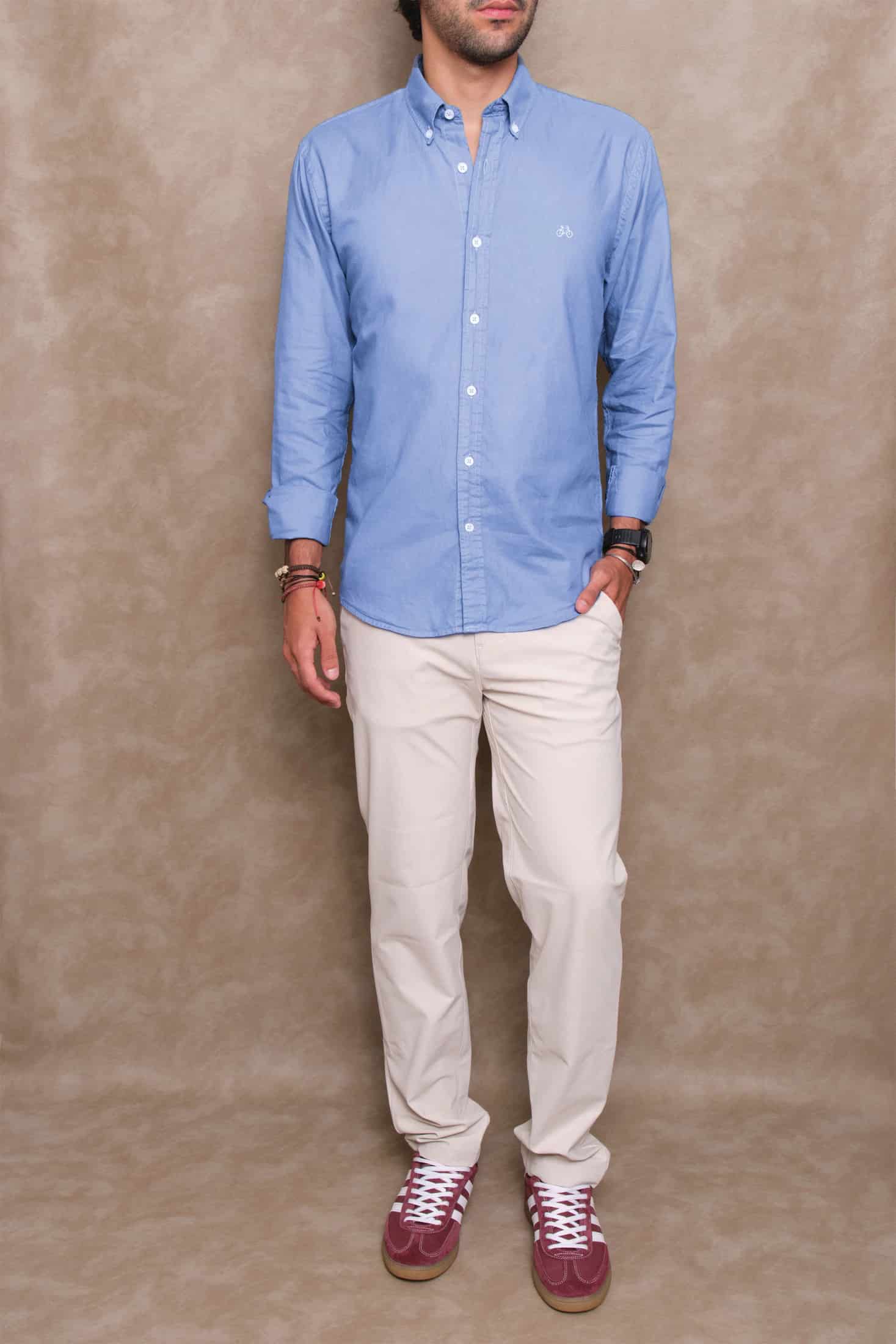 CAMISA OXFORD SKY - miniatura 2