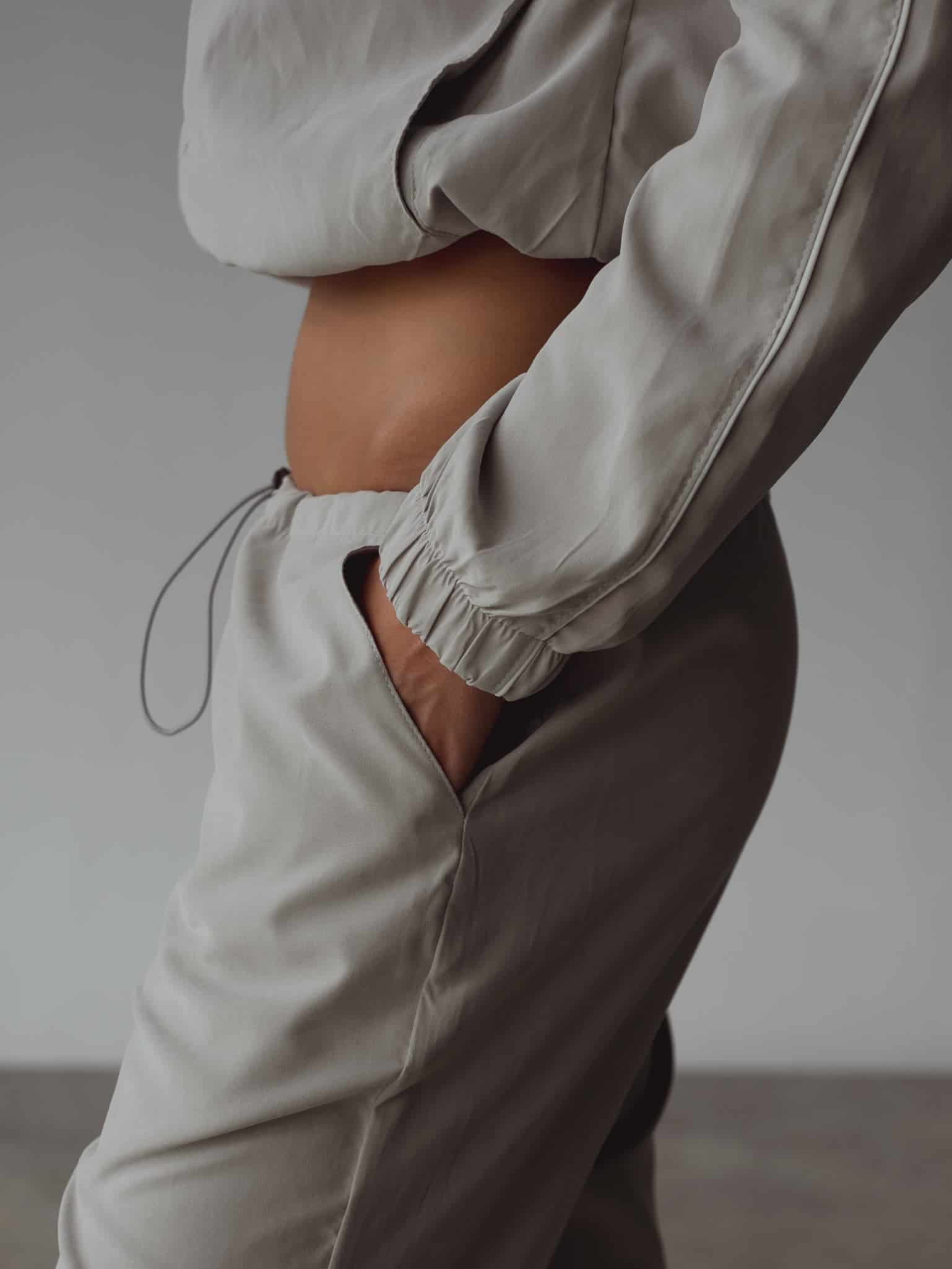 FLOW PANTS - LIGHT GRAY - miniatura 20
