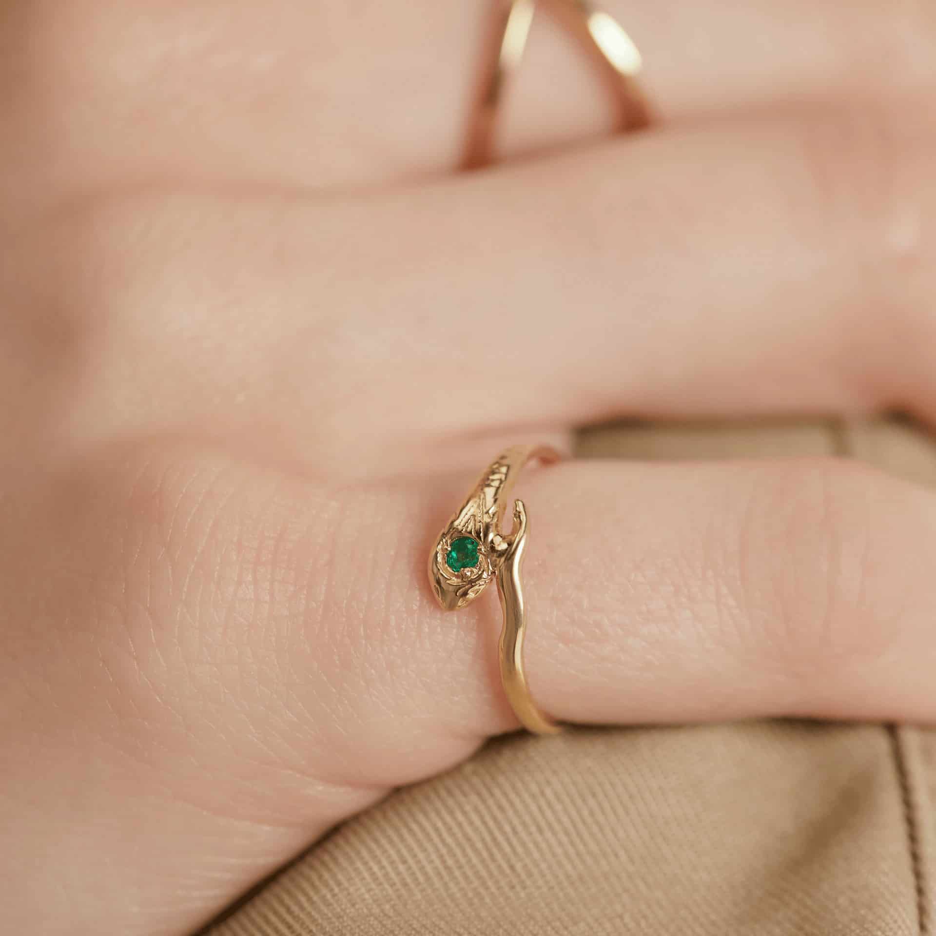 Anillo Pinky snake - miniatura 2