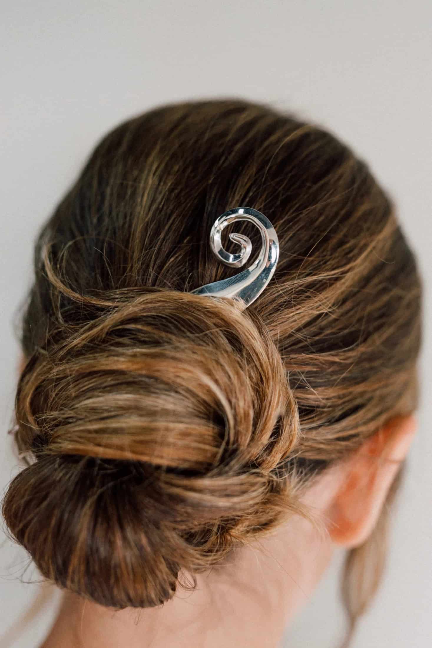 SWIRL HAIR PIN - miniatura 1