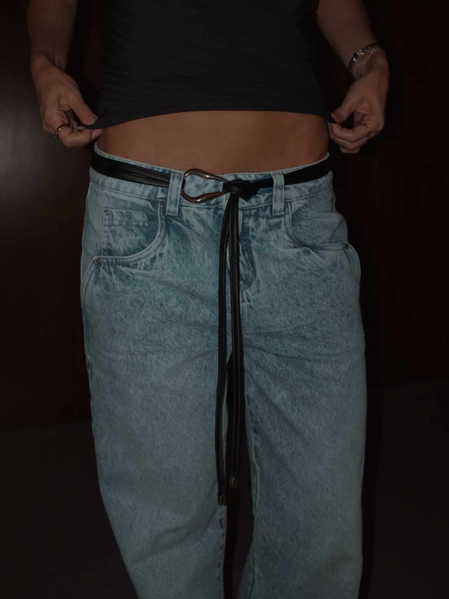 NOT SO MODEST JEAN - OLD LIGHT BLUE - miniatura 3