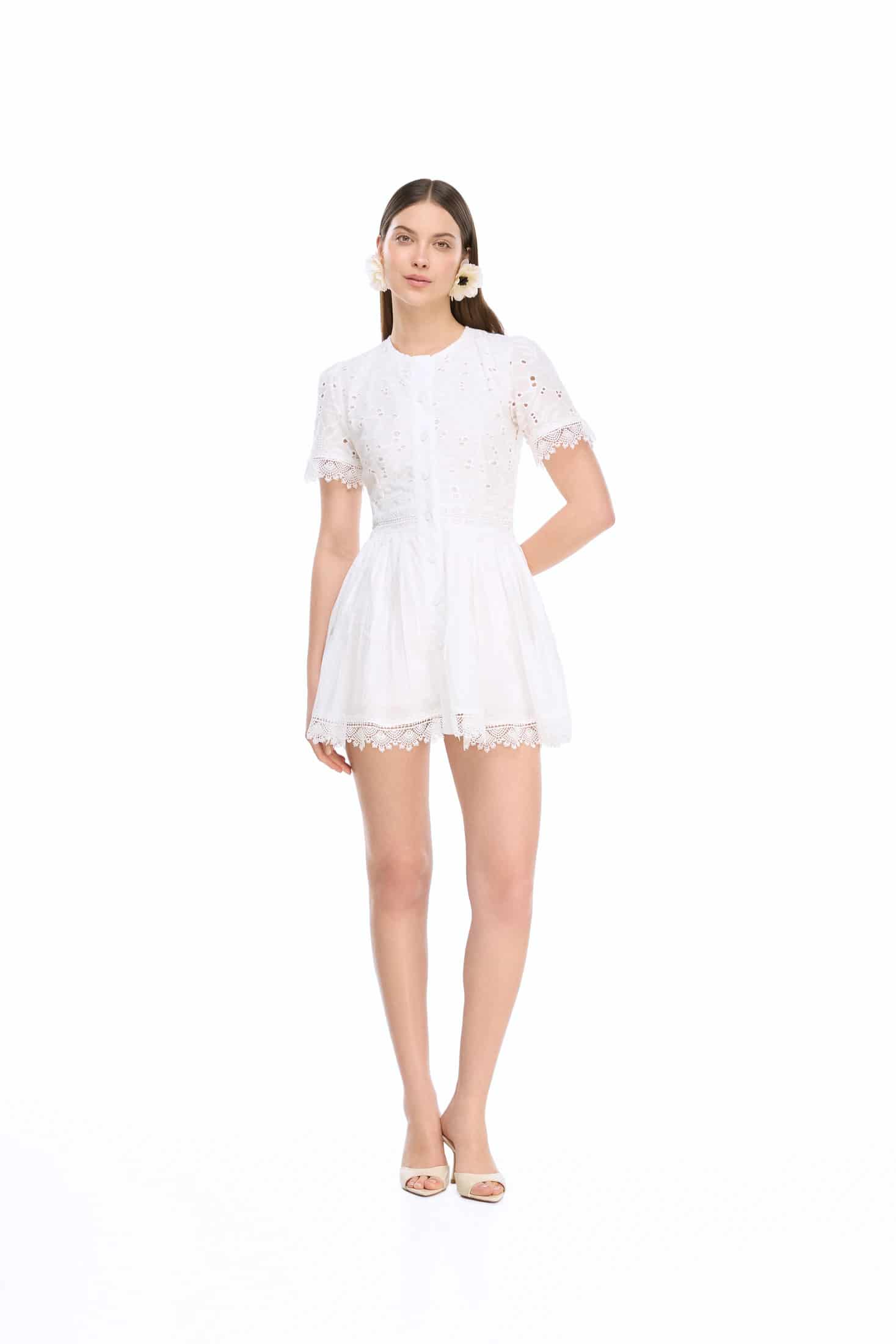 MARGARITA DRESS WHITE - miniatura 1