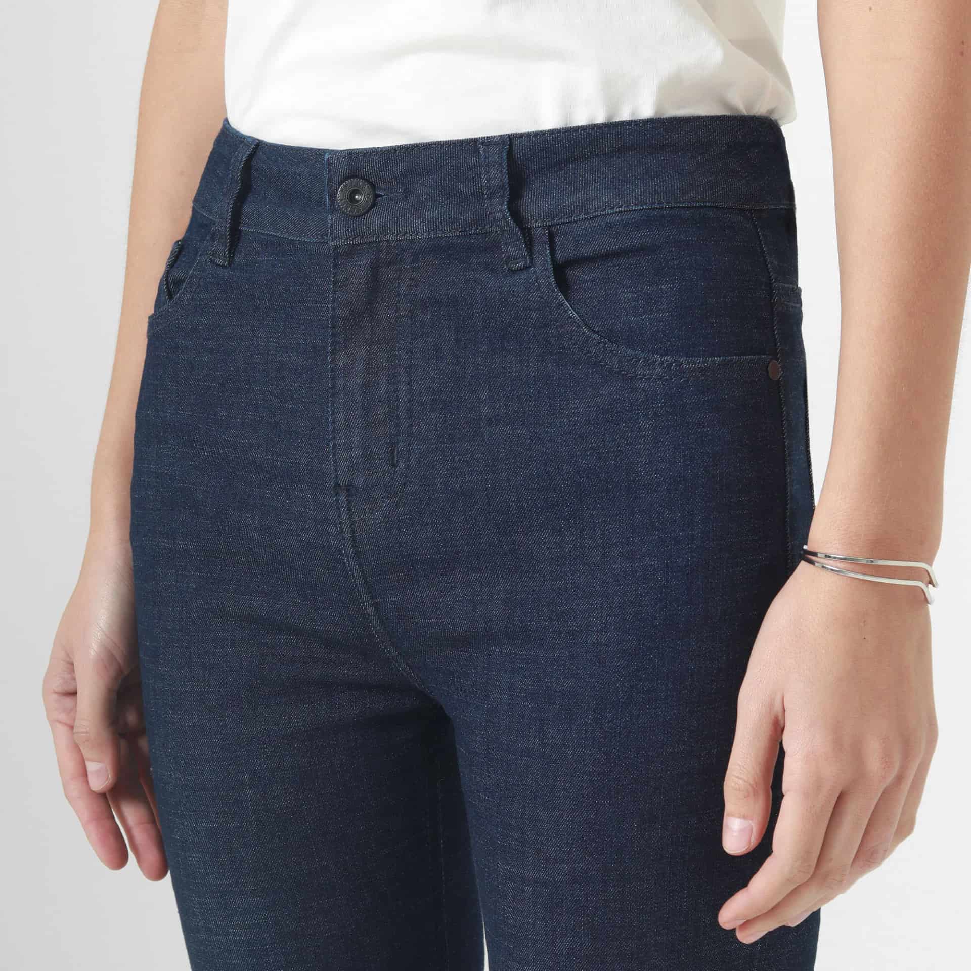 Jean Tiro Medio Bota Skinny - miniatura 5