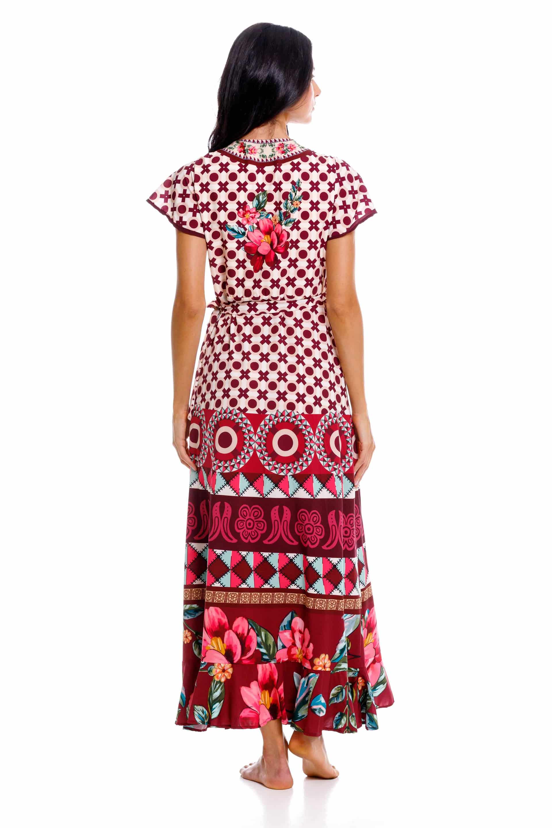 Vestido Seis Boleros Kenia Patch - miniatura 2