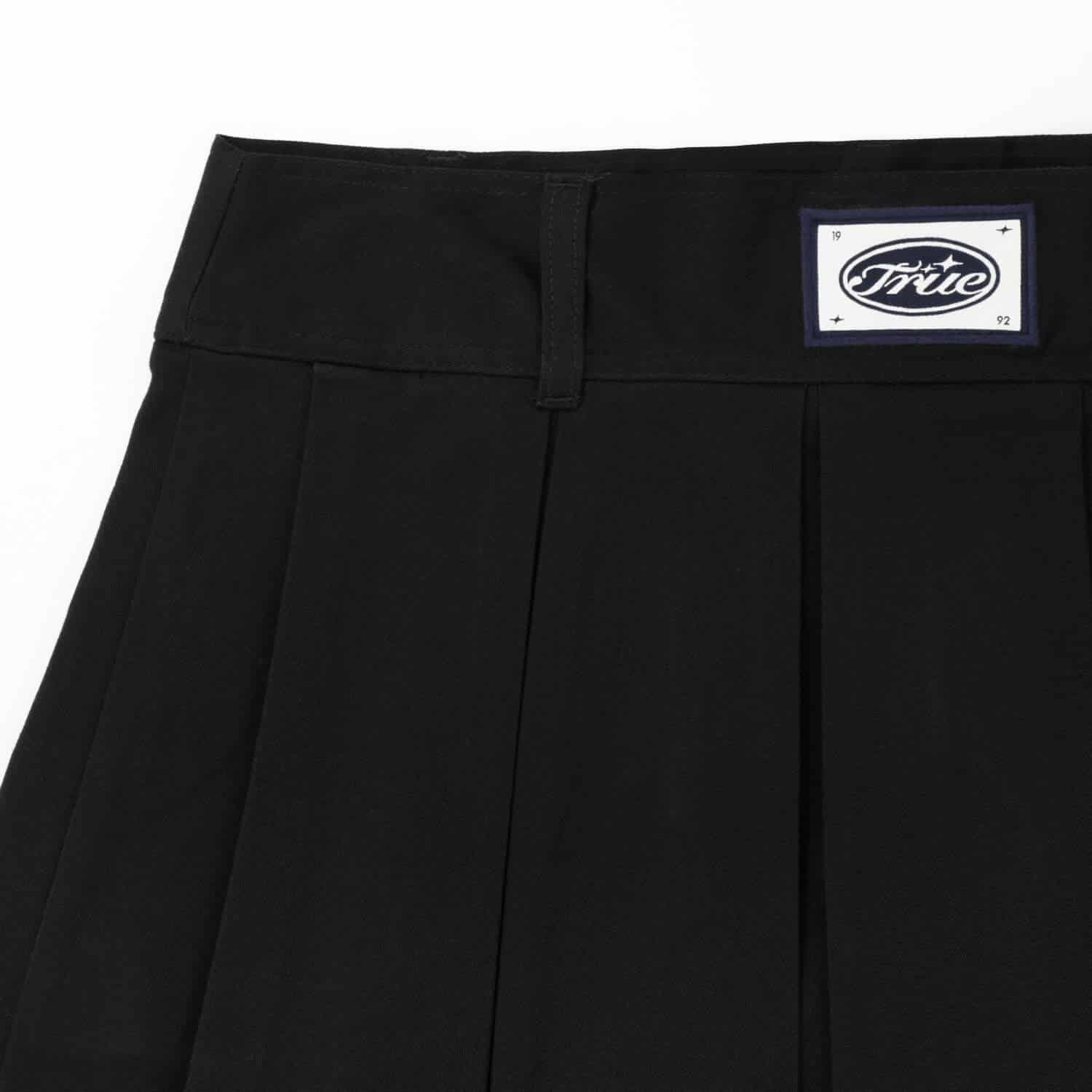Pleated Mini Skirt - Black - miniatura 7