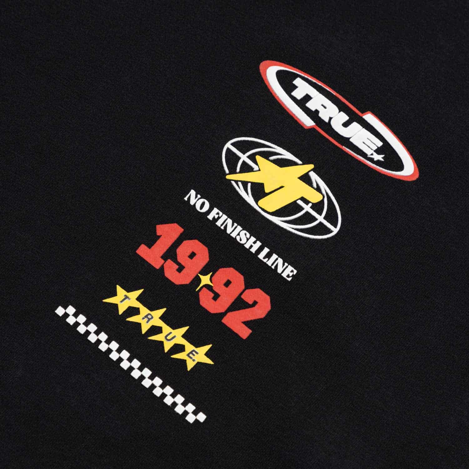 No Finish Line Oversized T-Shirt - Black - miniatura 4