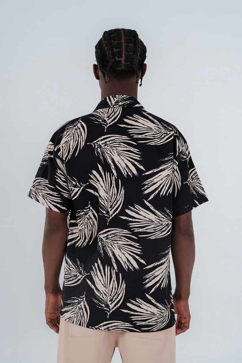 Camisa moda hoja hueso - miniatura 2