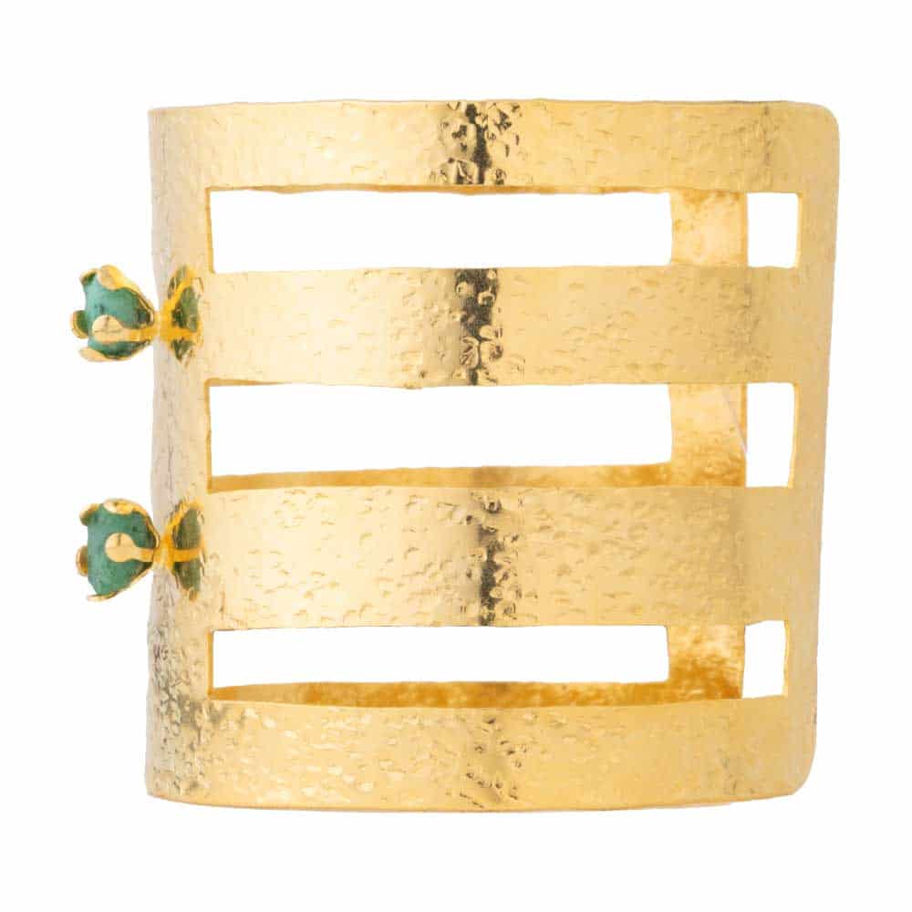 Pulsera Brazalete Rey Esmeralda - miniatura 3
