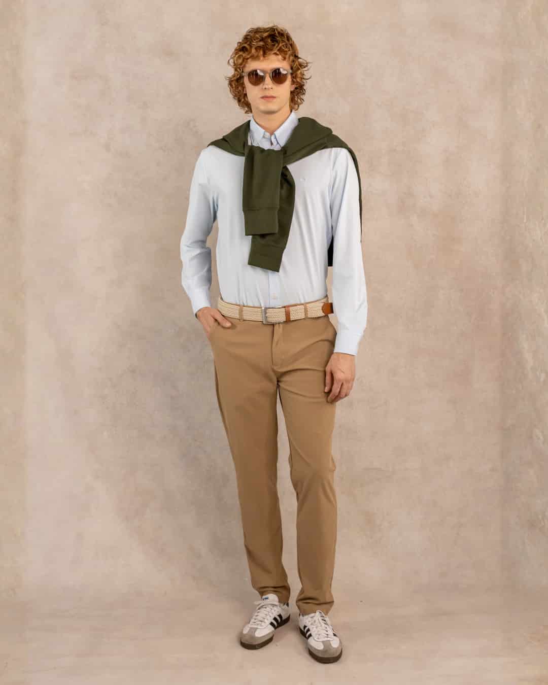 Pantalon Performance Antimanchas Camel - miniatura 2