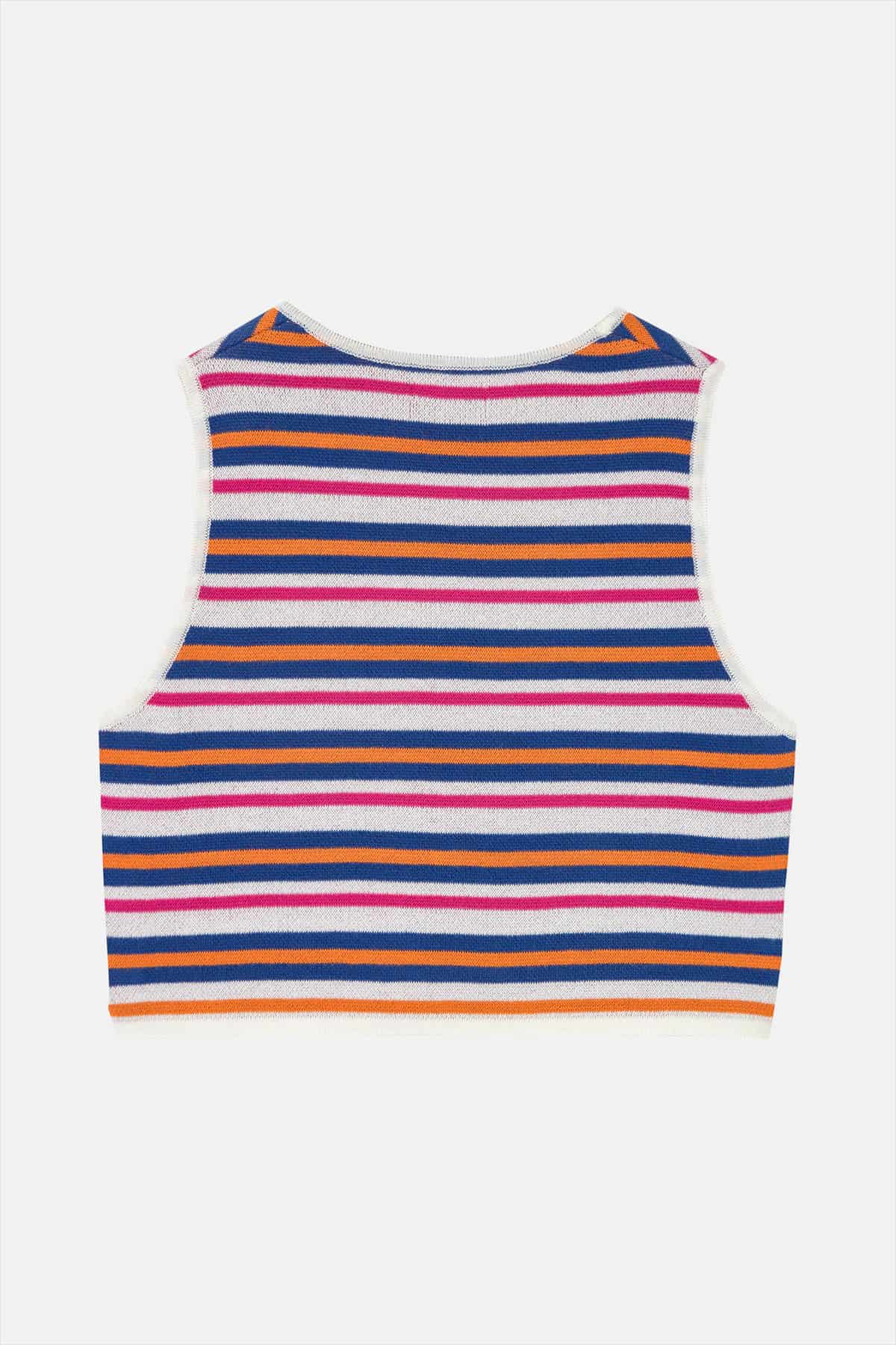 TROPICAL STRIPE TOP - miniatura 13
