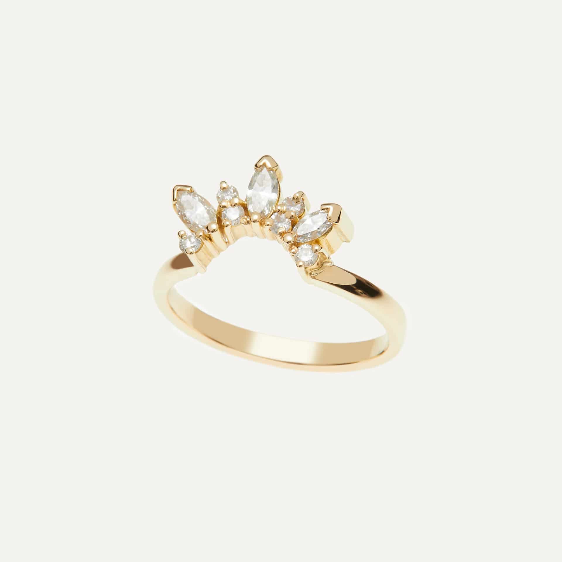Anillo Tiara Marquises - miniatura 1