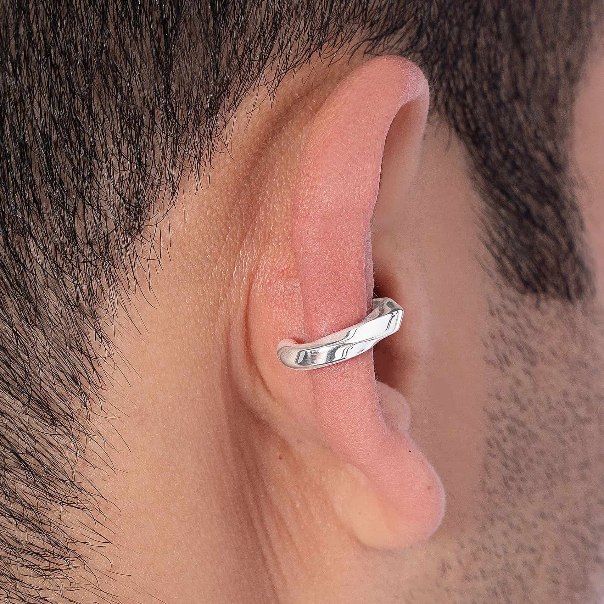 TORNADO | EARCUFF EN PLATA 950 - miniatura 3