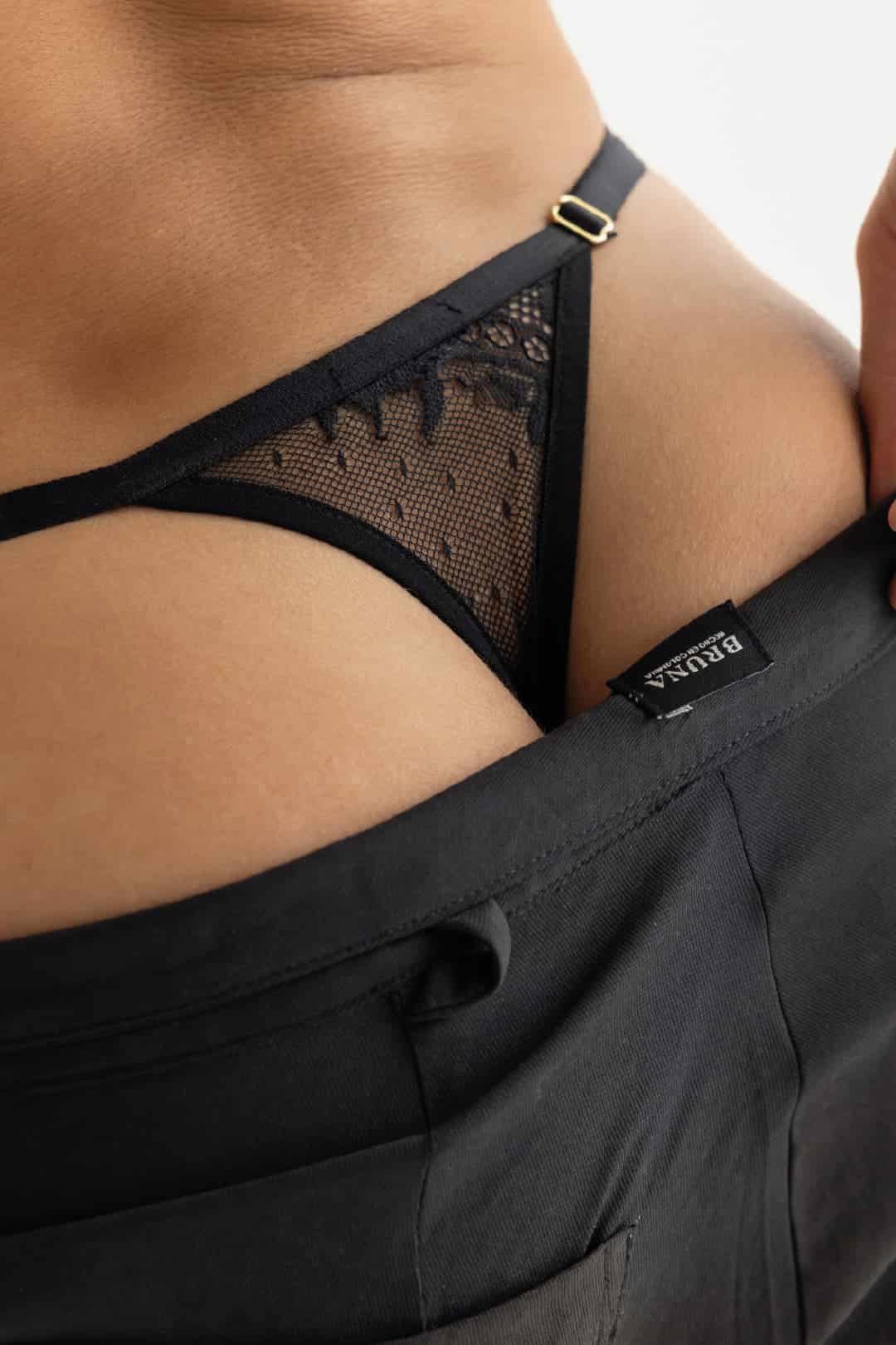 PANTY TANGA TUTI NEGRO - miniatura 5