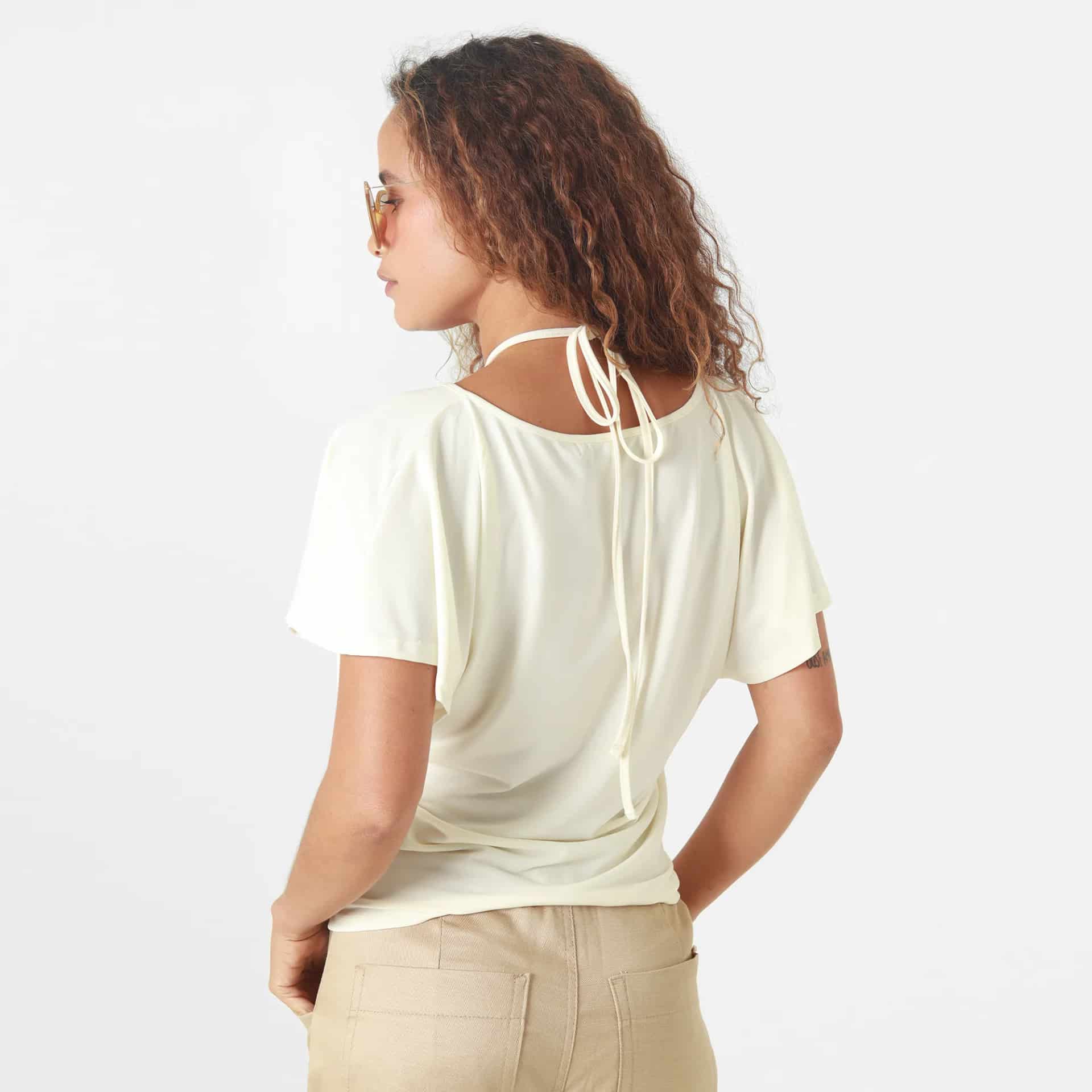 Camiseta Cuello V Manga Corta - miniatura 4