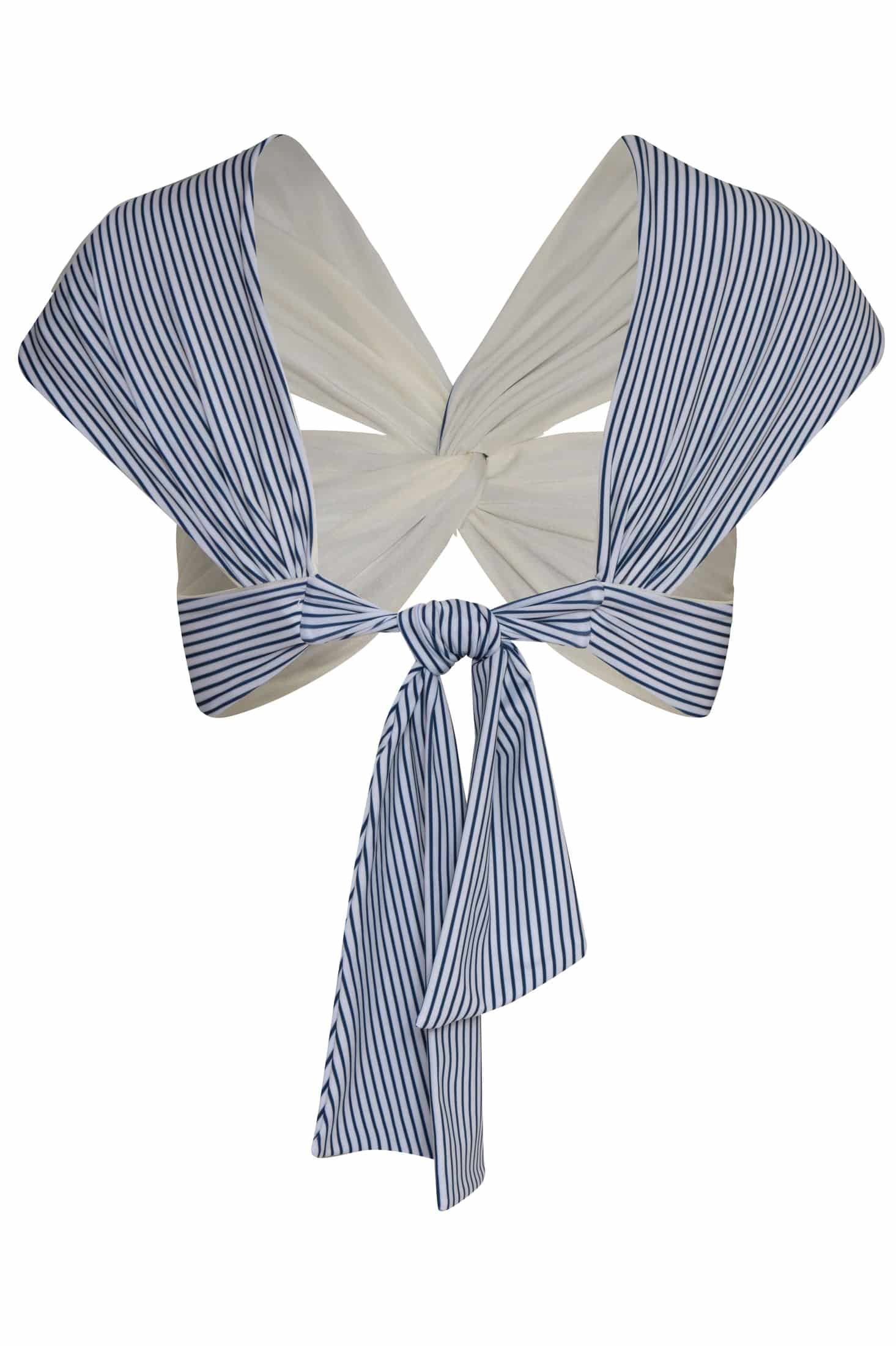 Iris Top / Navy Stripes - Ivory - miniatura 3