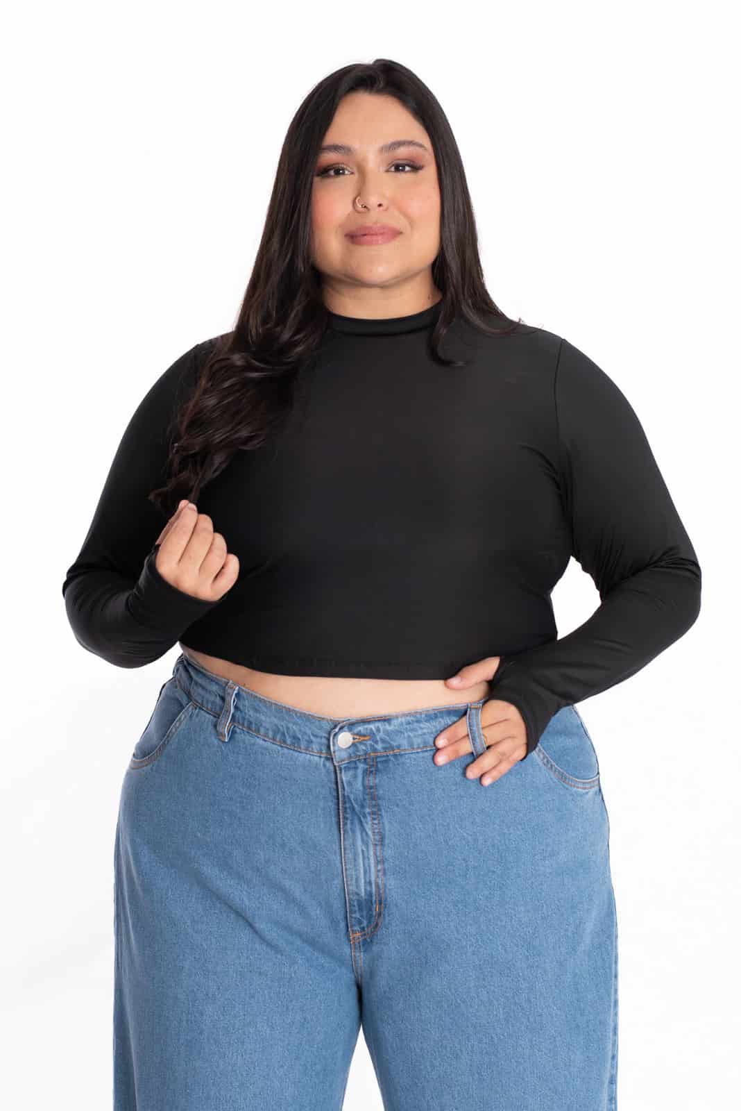 Crop Top City Negro - miniatura 7